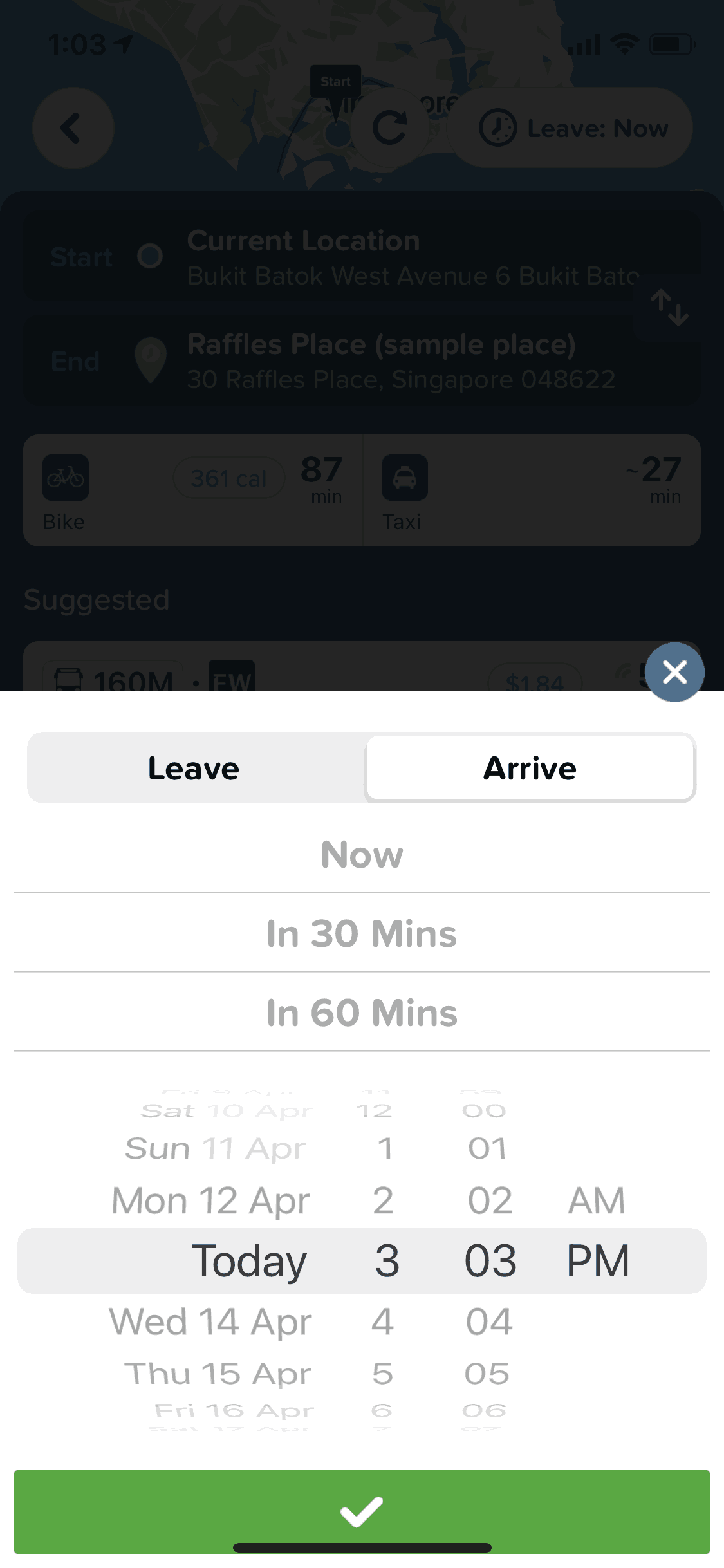 Citymapper iOS Maps & Navigation interface screenshot 15