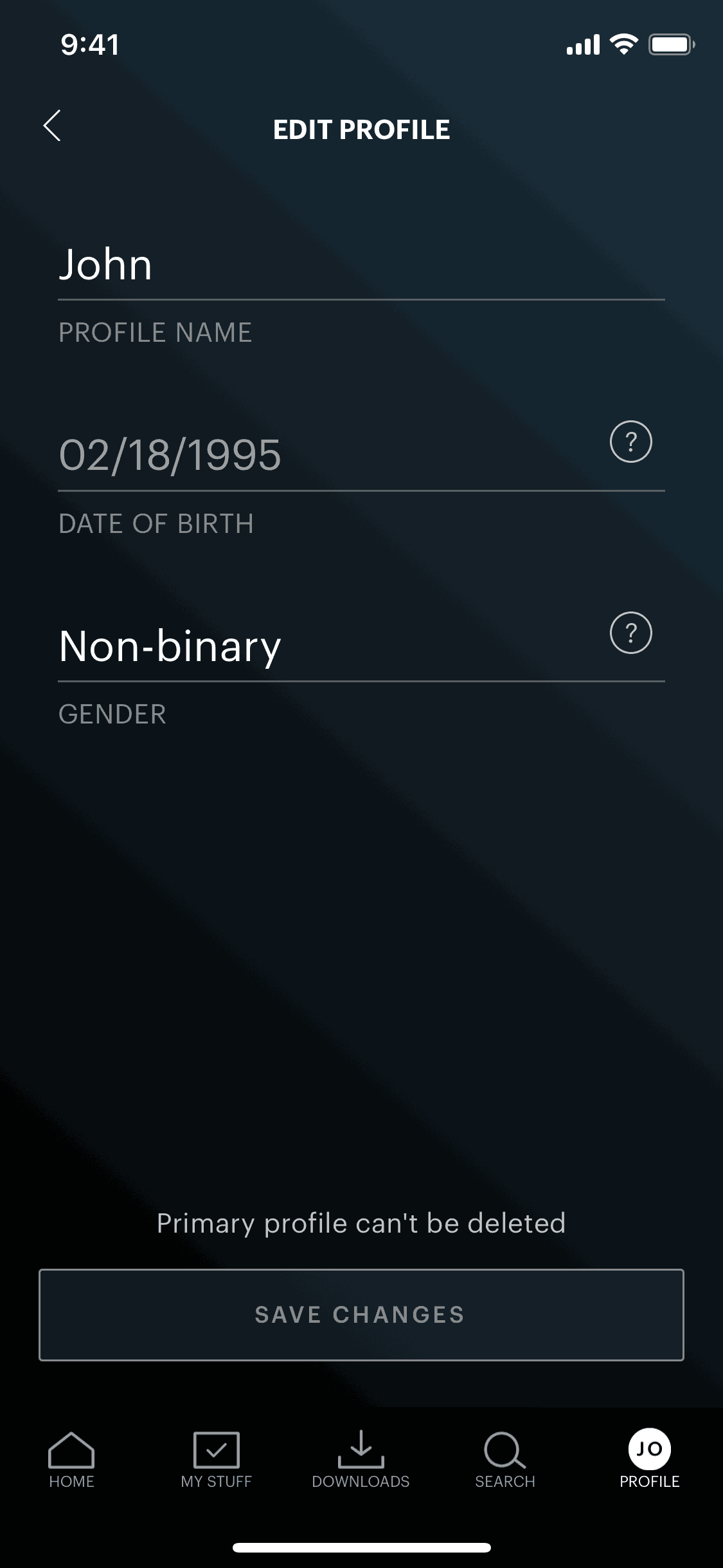 Hulu iOS Entertainment interface screenshot 16