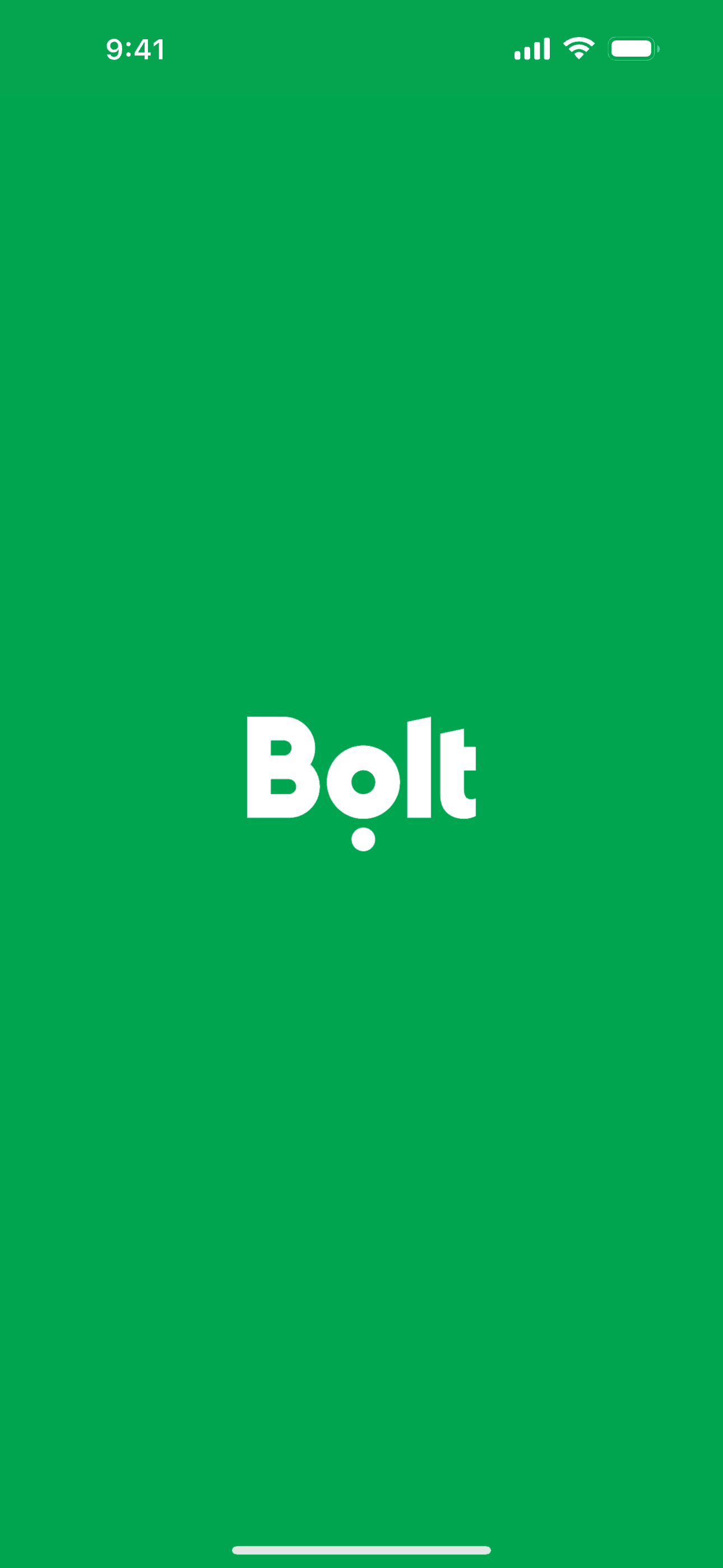 Bolt iOS Travel & Transportation interface screenshot 1