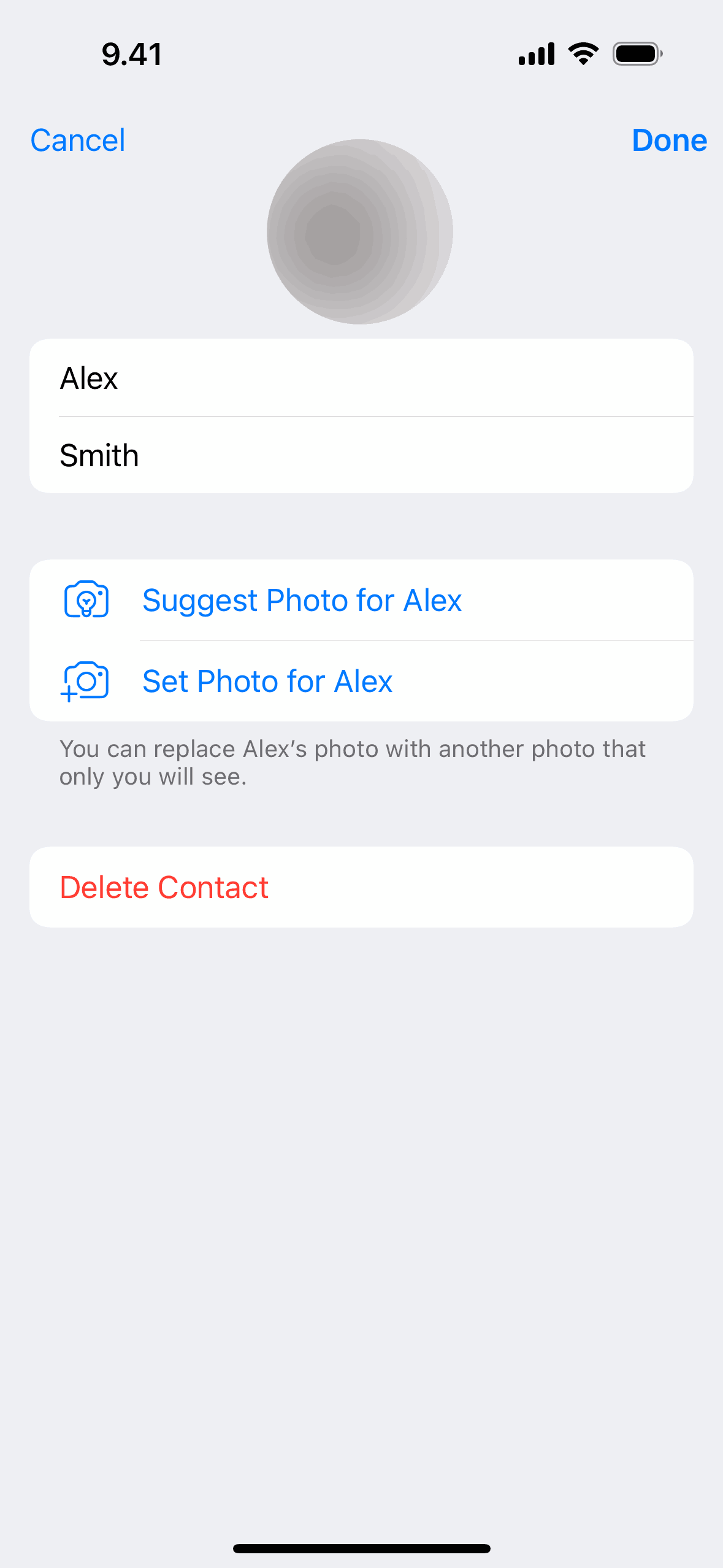 Telegram iOS Social Networking interface screenshot 2