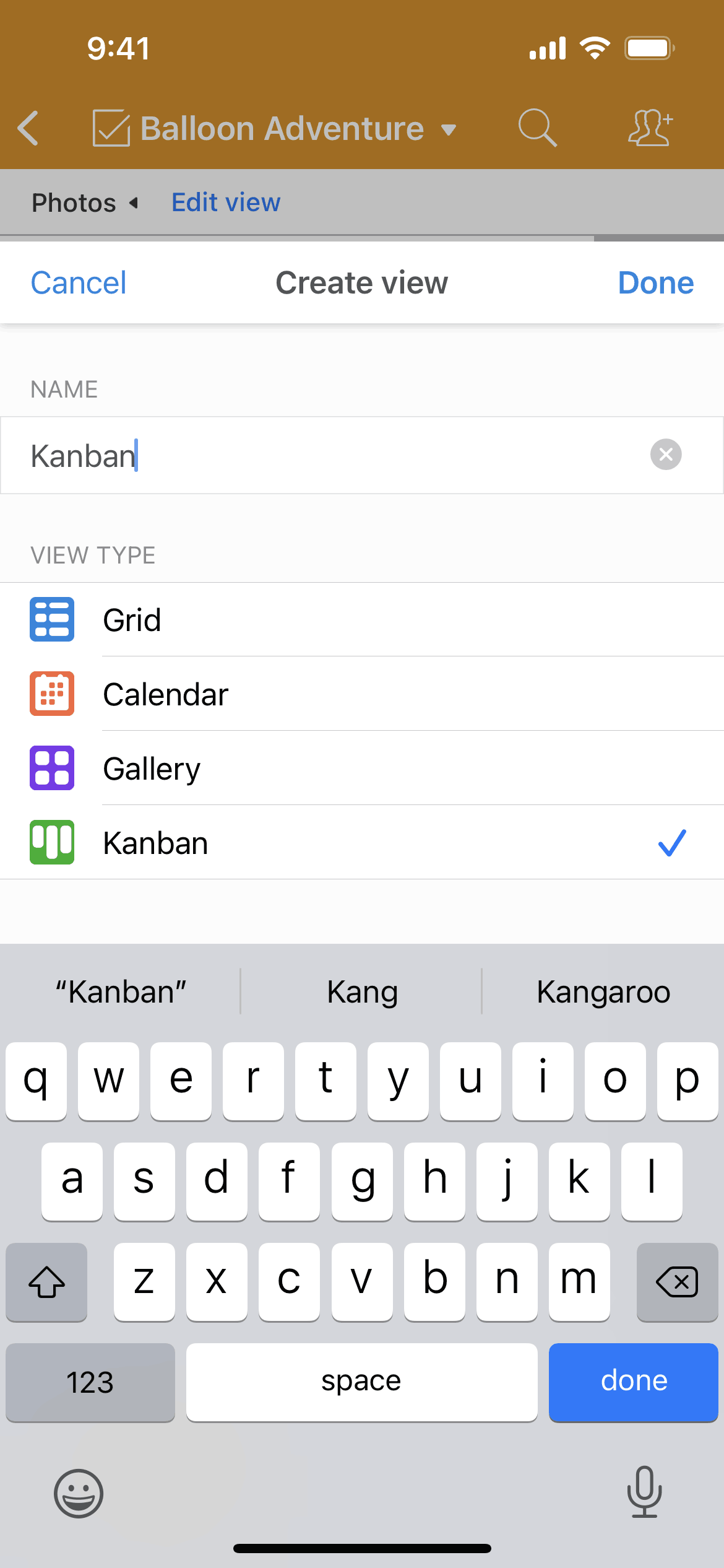 Airtable iOS Productivity interface screenshot 10