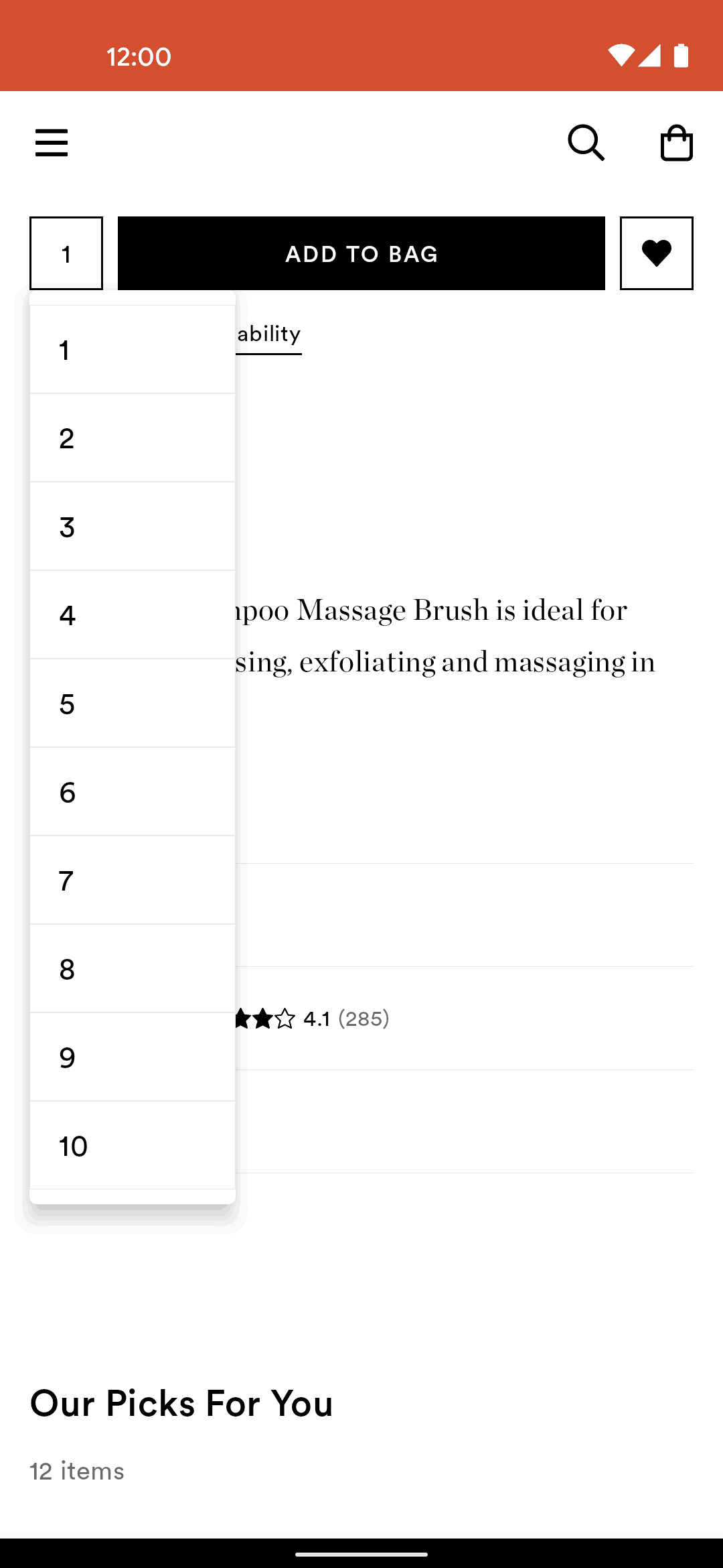 Ulta Beauty Android Shopping interface screenshot 3