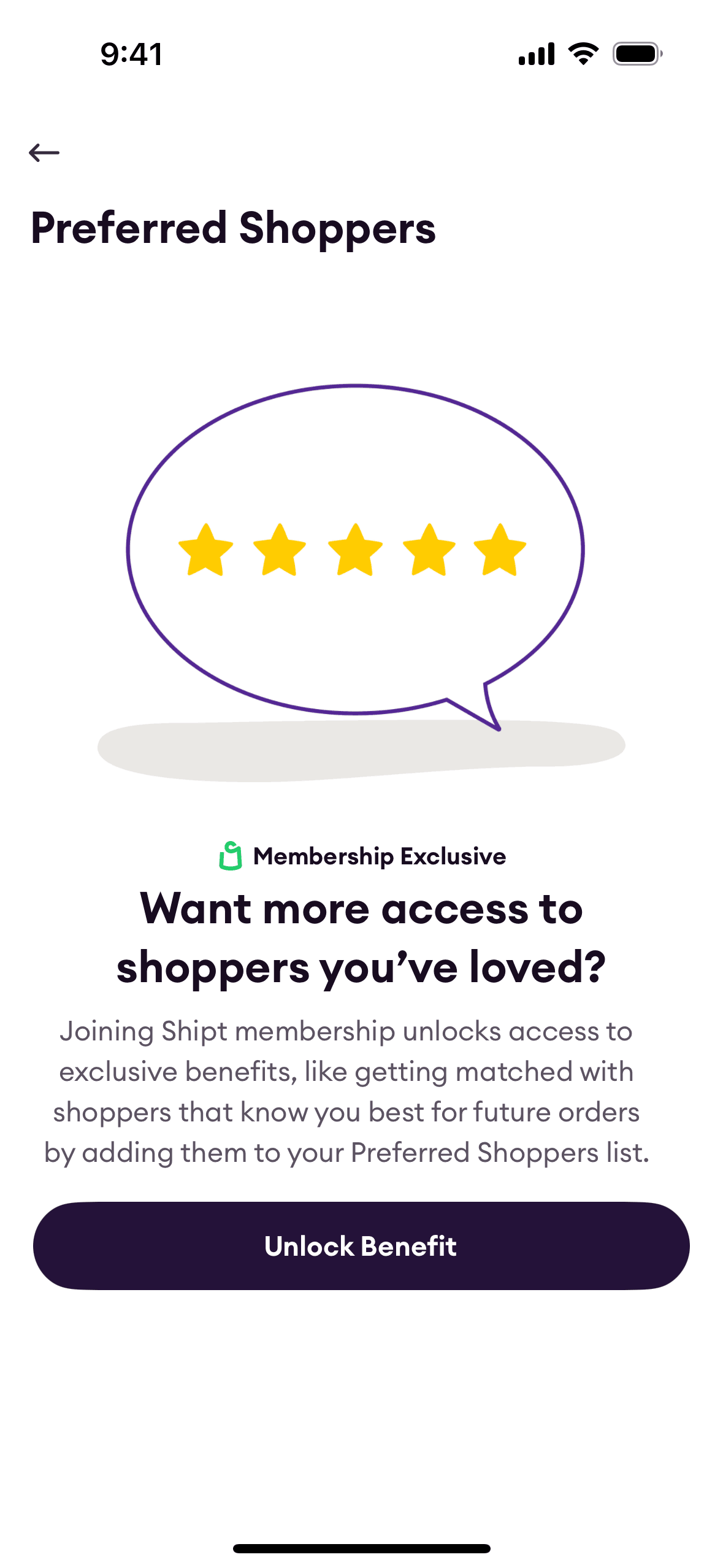 Shipt iOS Shopping interface screenshot 13