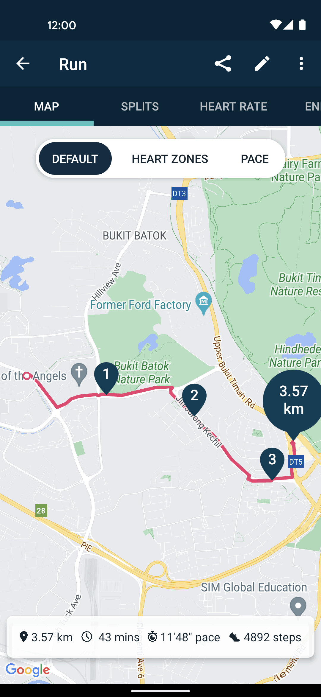 Fitbit Android Health & Fitness interface screenshot 1