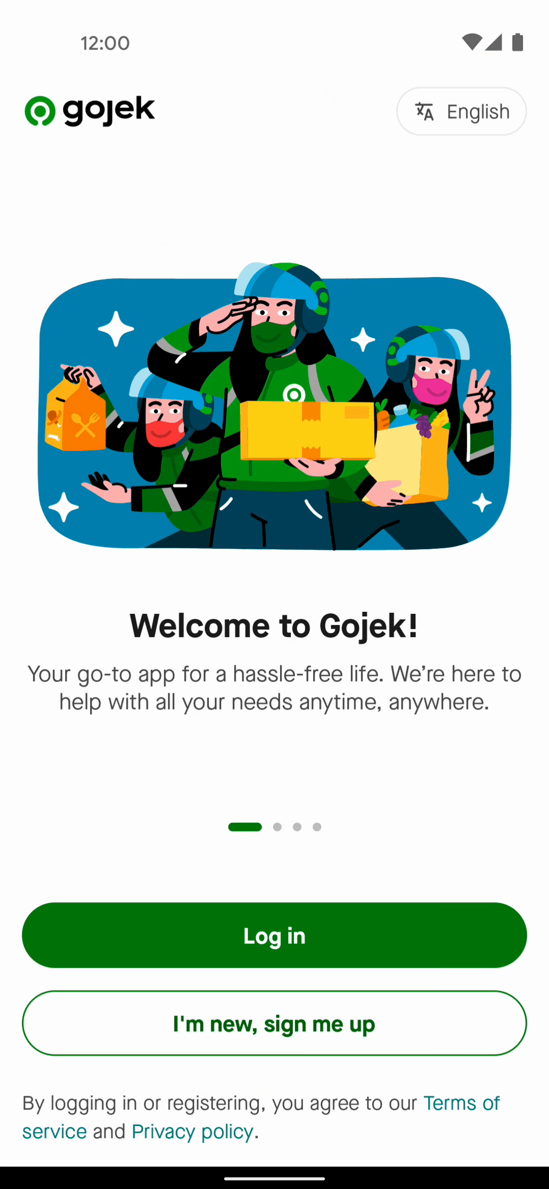 Gojek Android Travel & Transportation interface screenshot 8