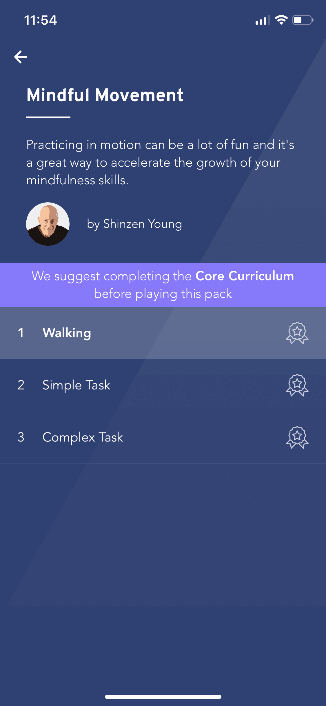 Brightmind iOS Health & Fitness interface screenshot 3