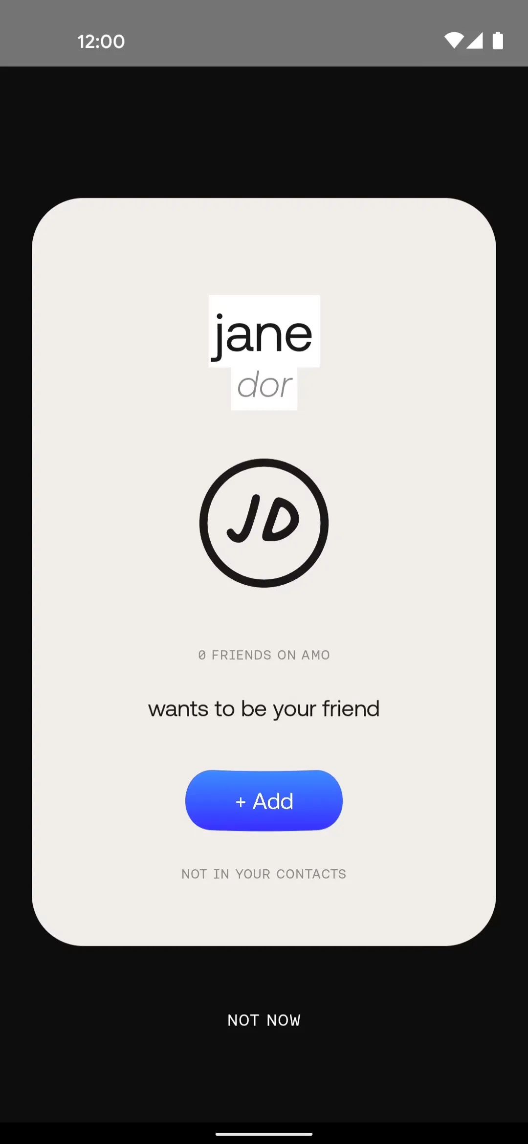 Bump Android Social Networking interface screenshot 12