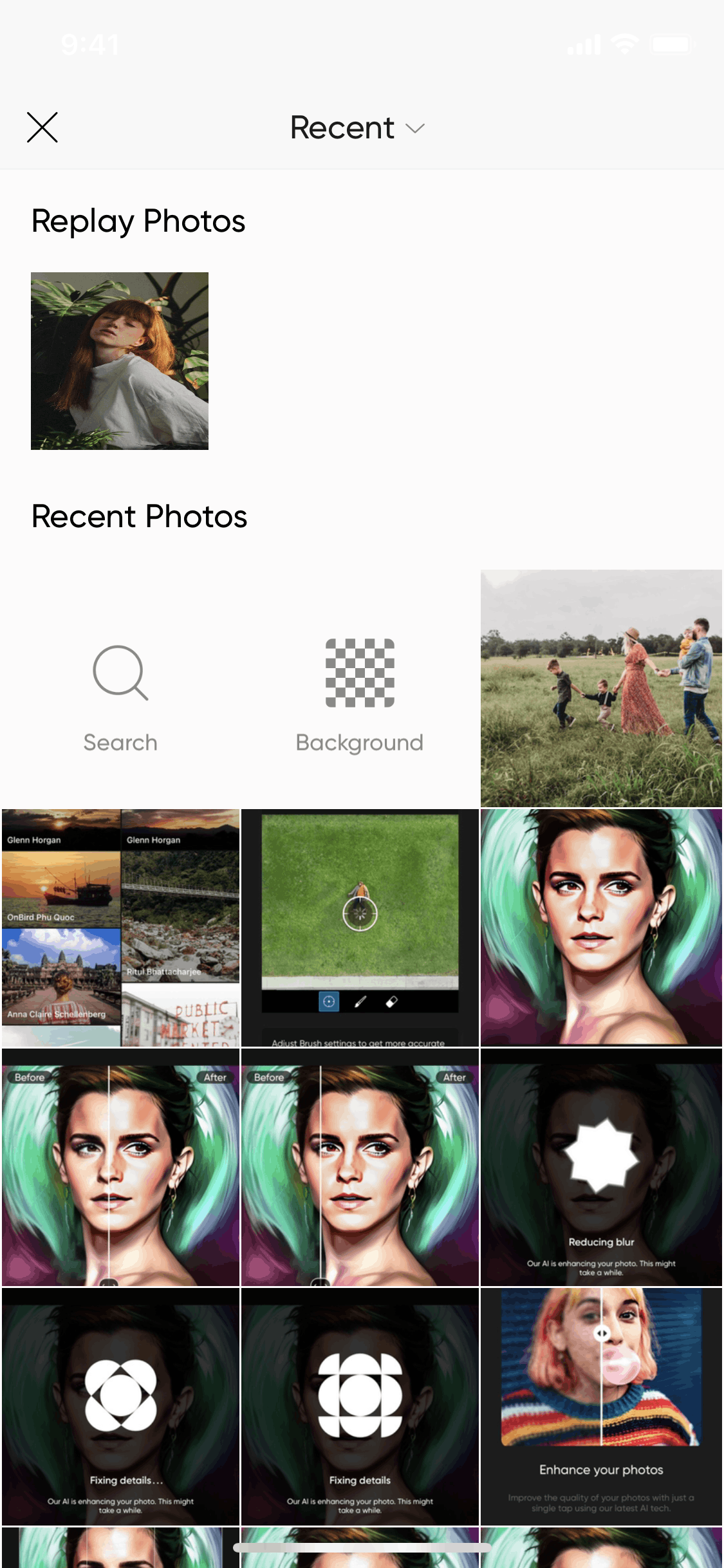 Picsart iOS Photo & Video interface screenshot 13