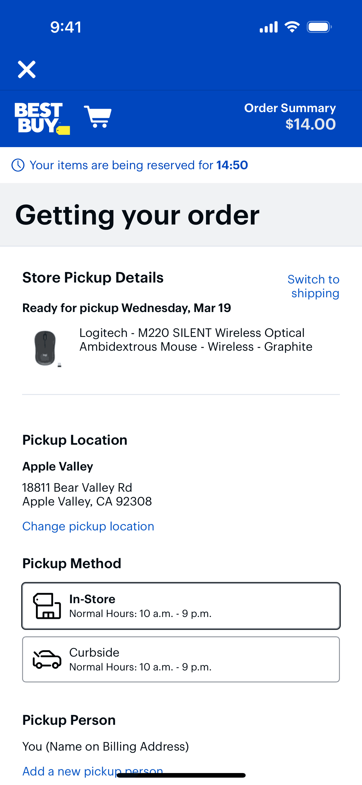 Best Buy iOS Shopping interface screenshot 20
