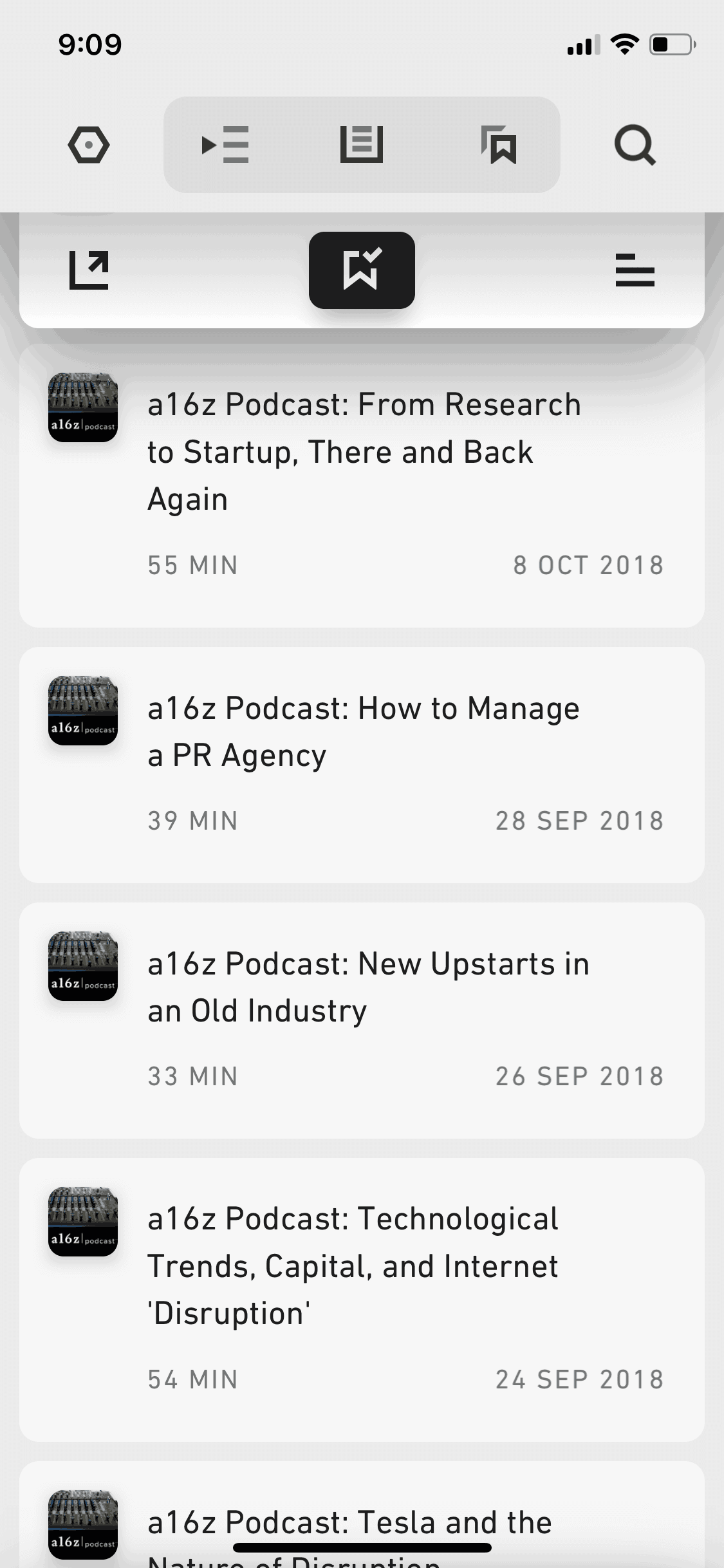 Agora iOS News interface screenshot 17