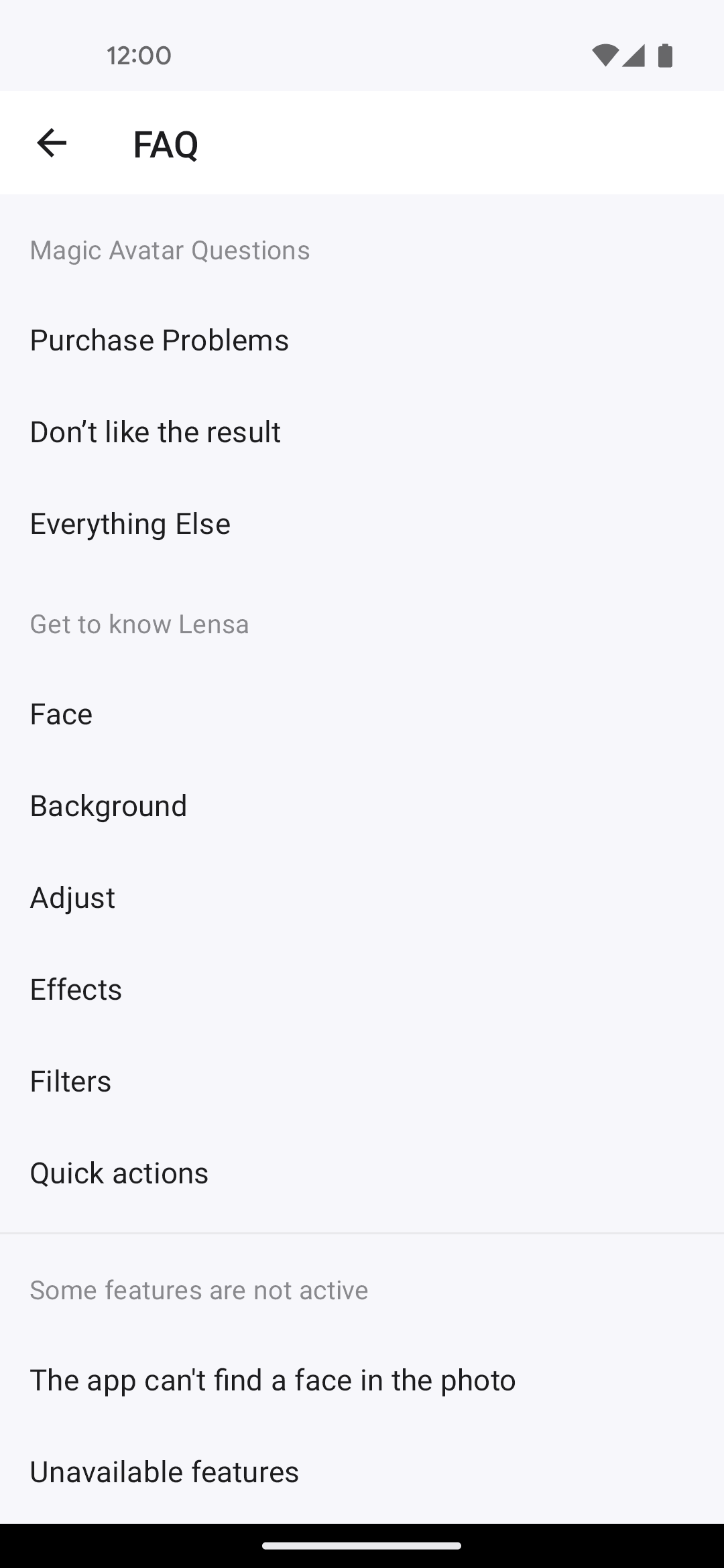 Lensa AI Android Photo & Video interface screenshot 19