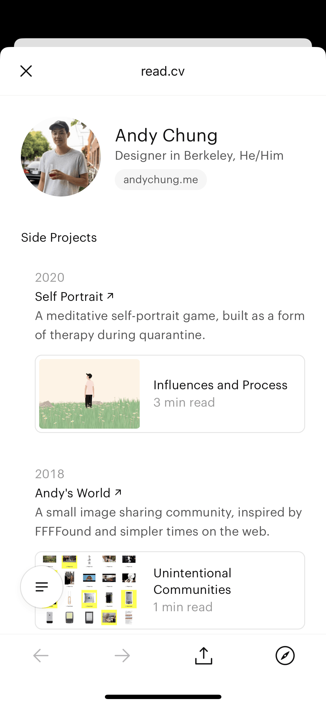 Posts iOS Social Networking interface screenshot 14