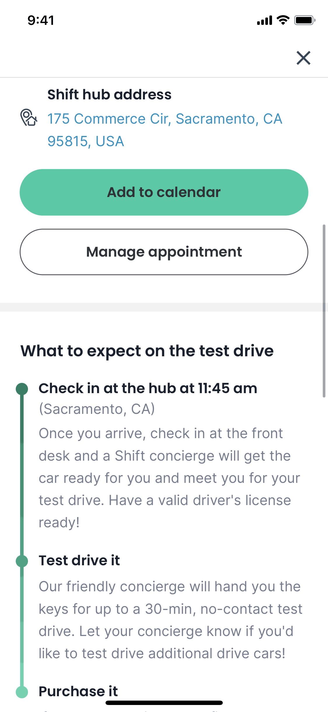 Shift iOS Shopping interface screenshot 9