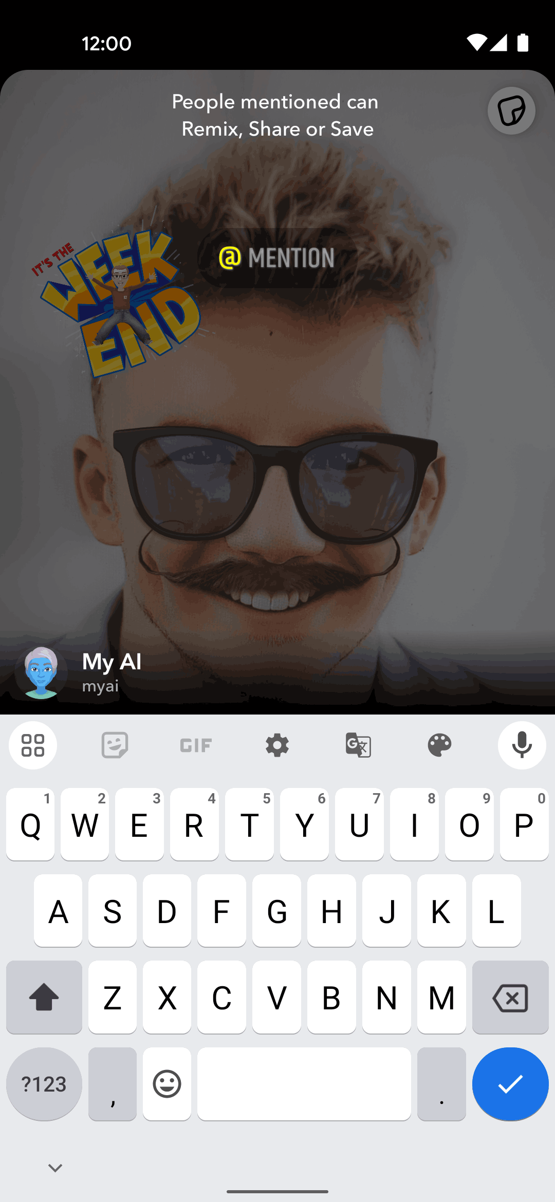 Snapchat Android Social Networking interface screenshot 10