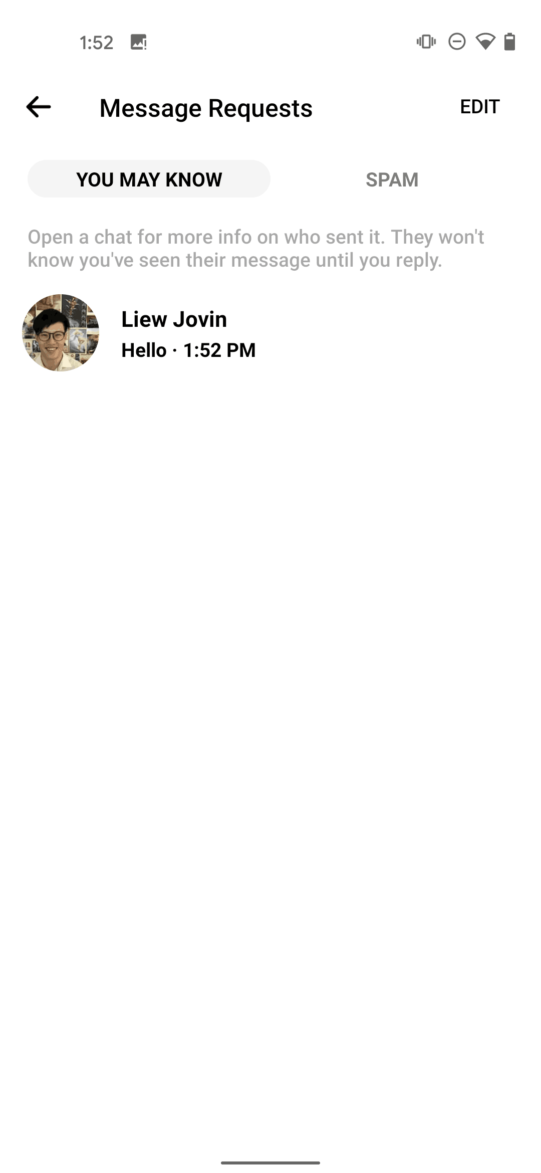 Messenger Android Social Networking interface screenshot 20