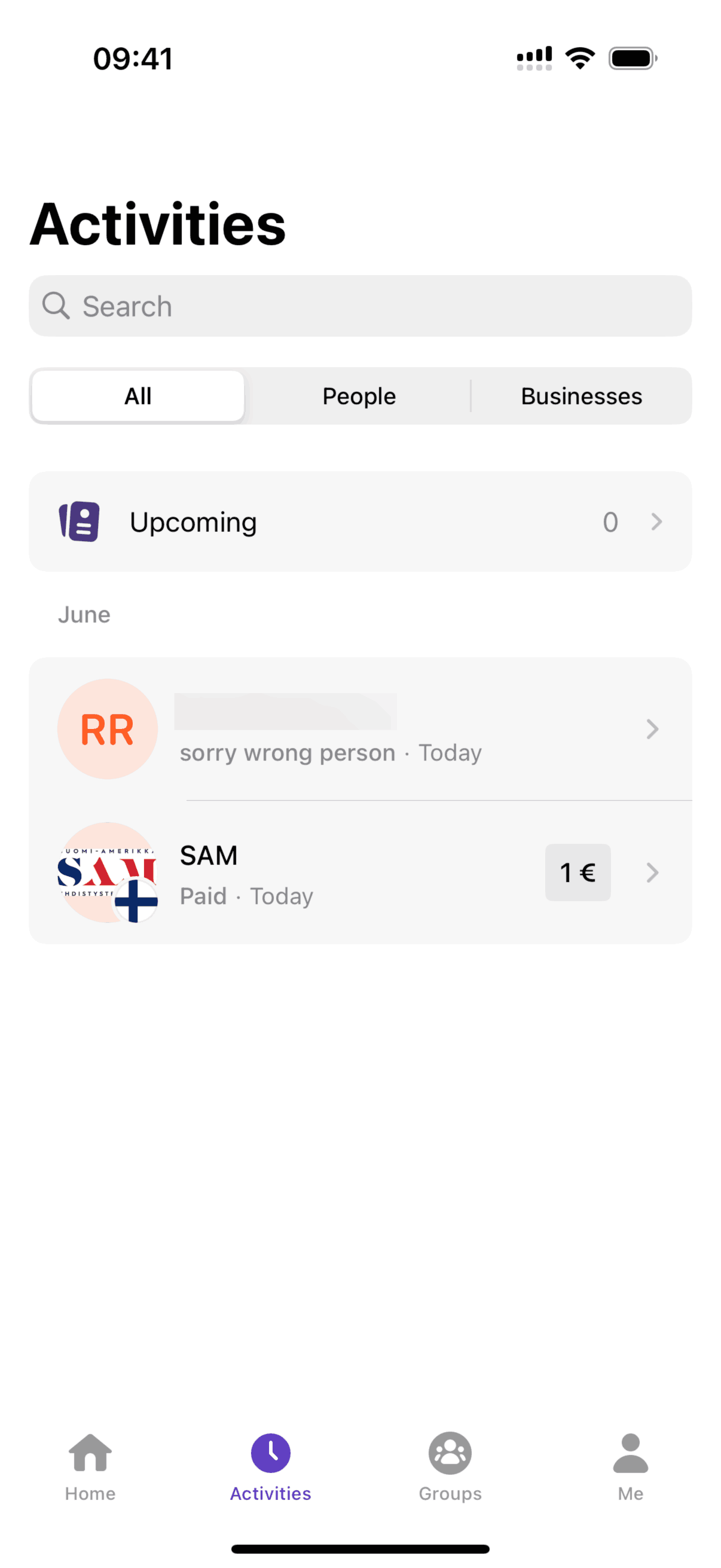 Vipps iOS Finance interface screenshot 3