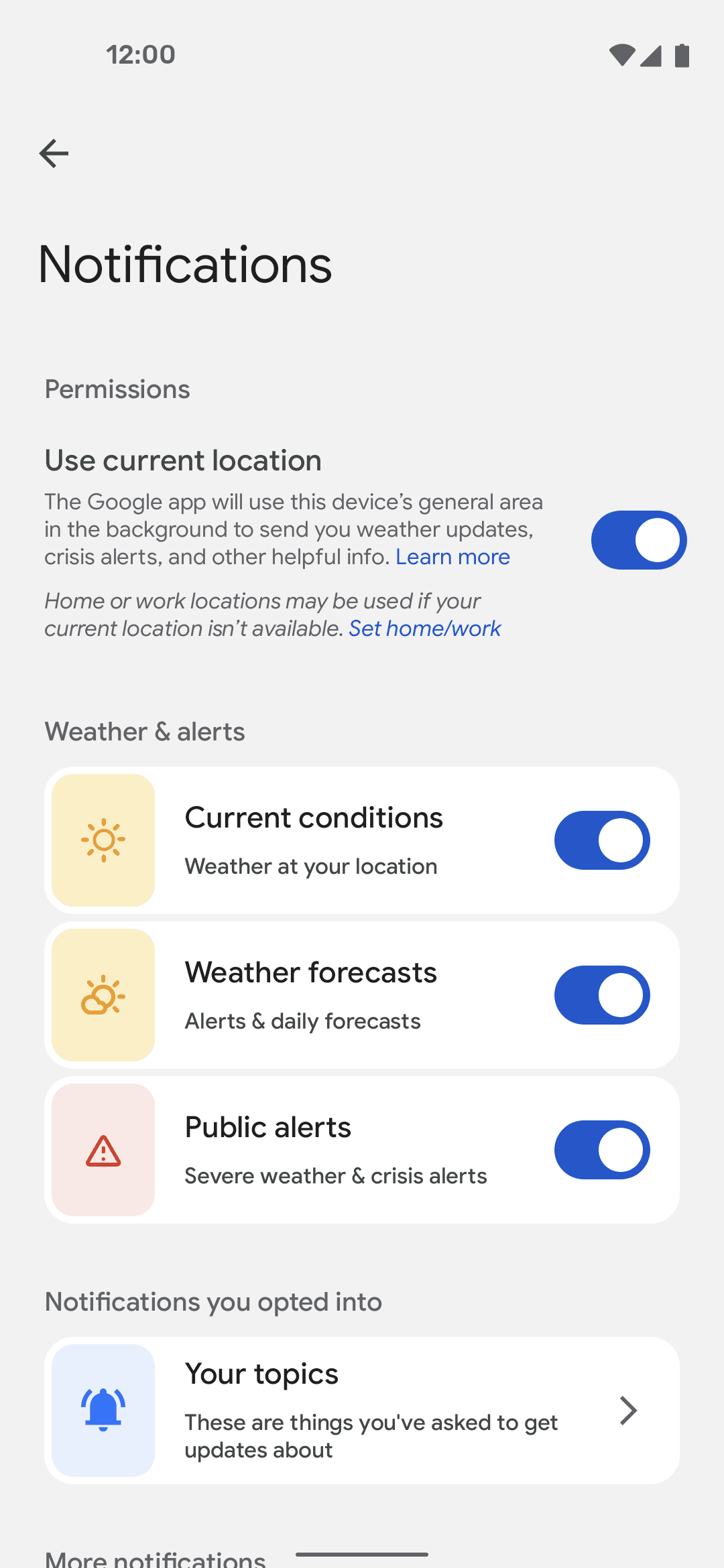 Google Android Utilities interface screenshot 20