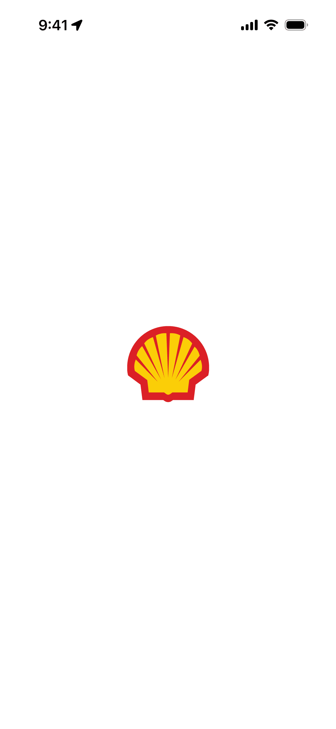 Shell iOS Maps & Navigation interface screenshot 1