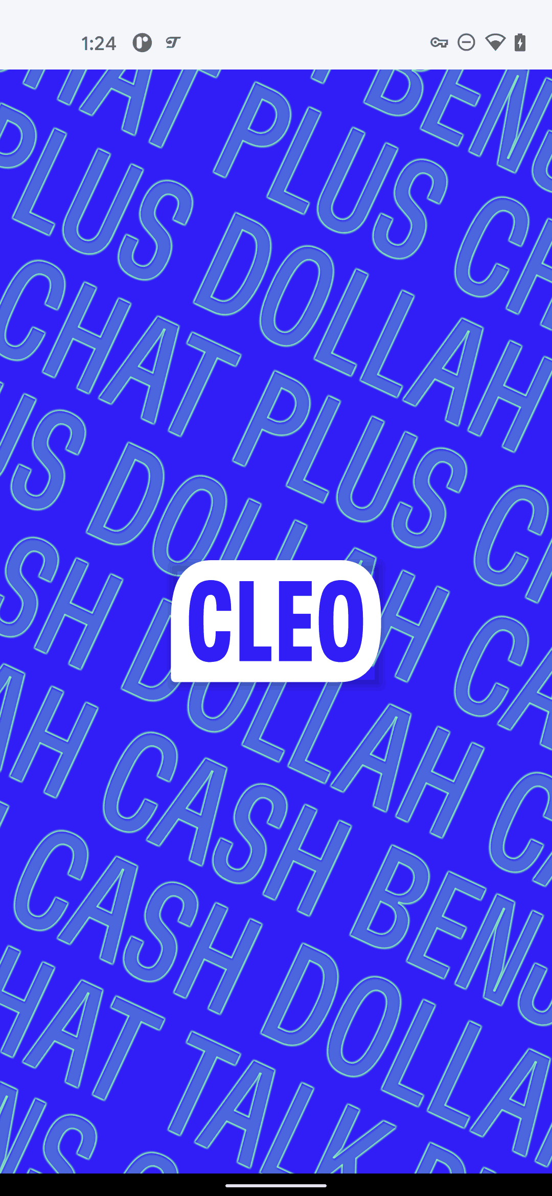 Cleo Android Finance interface screenshot 1