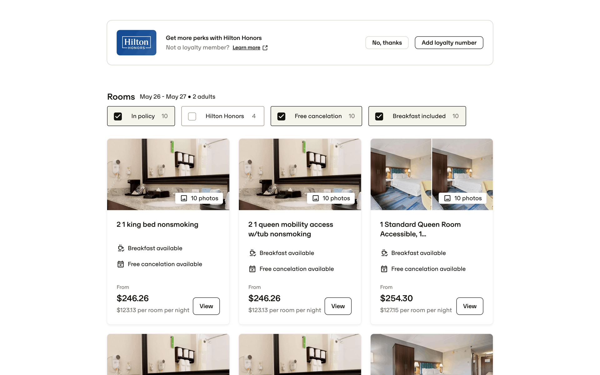 TravelPerk Web Travel & Transportation interface screenshot 2