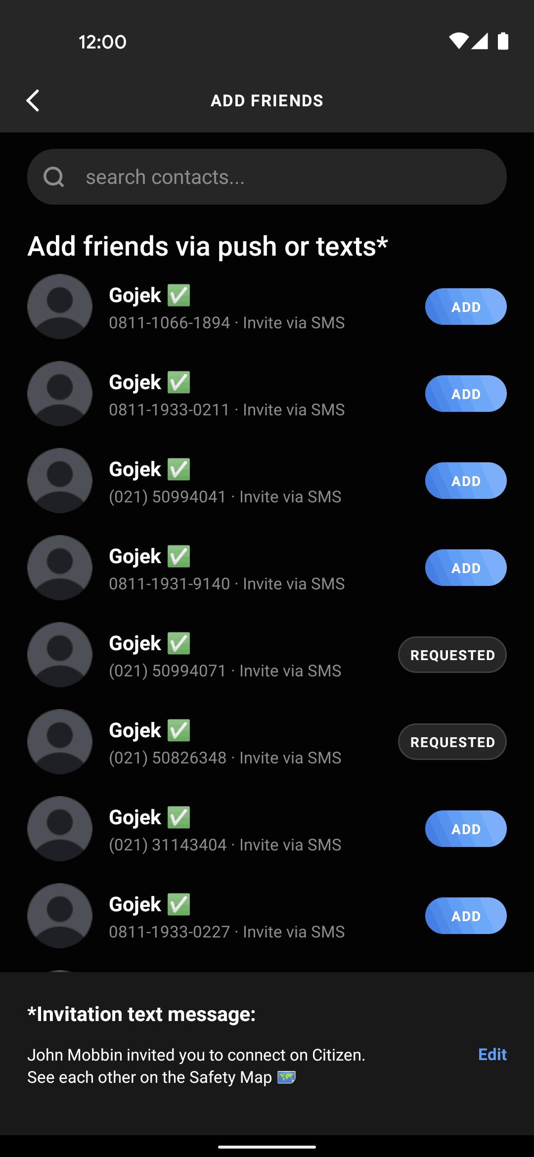 Citizen Android News interface screenshot 22