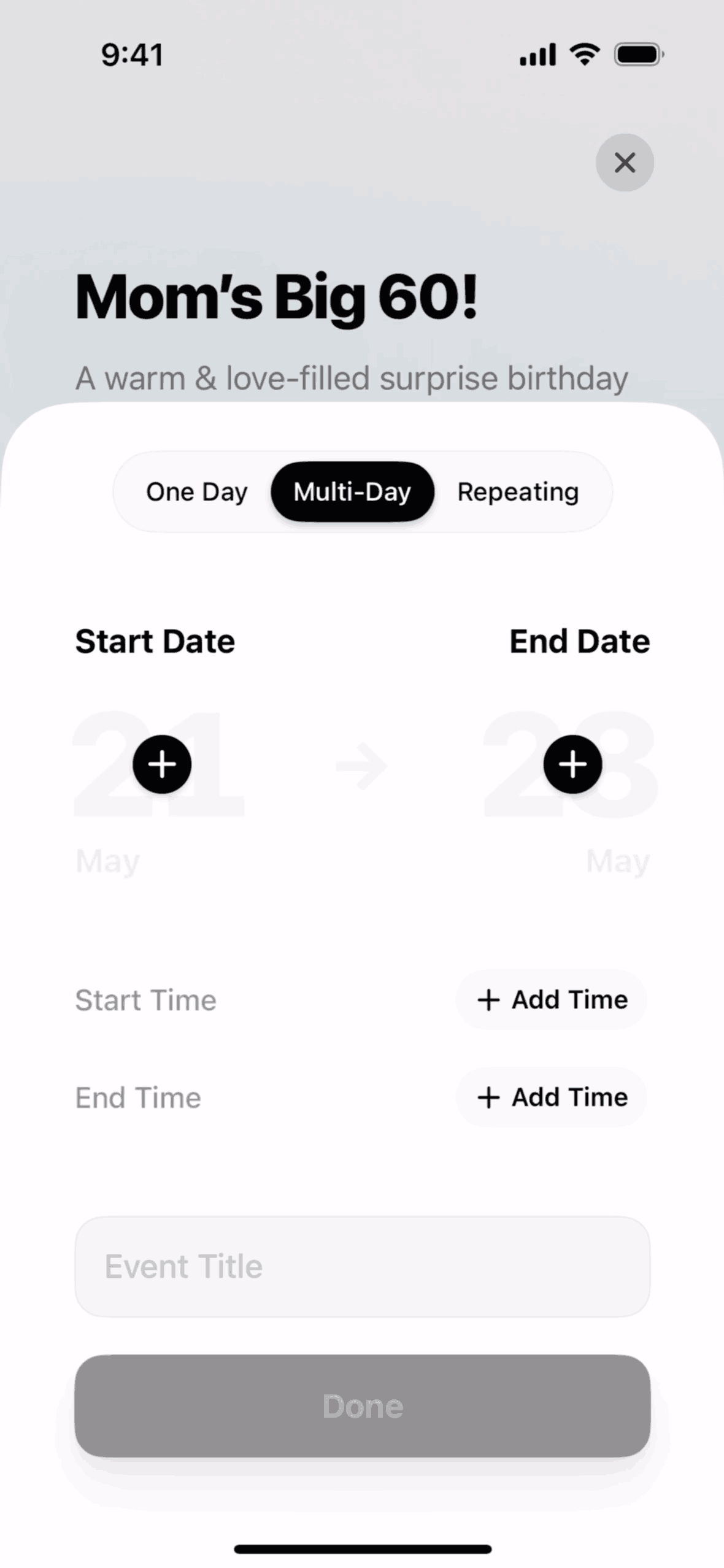 Canopi iOS Collaboration interface screenshot 6