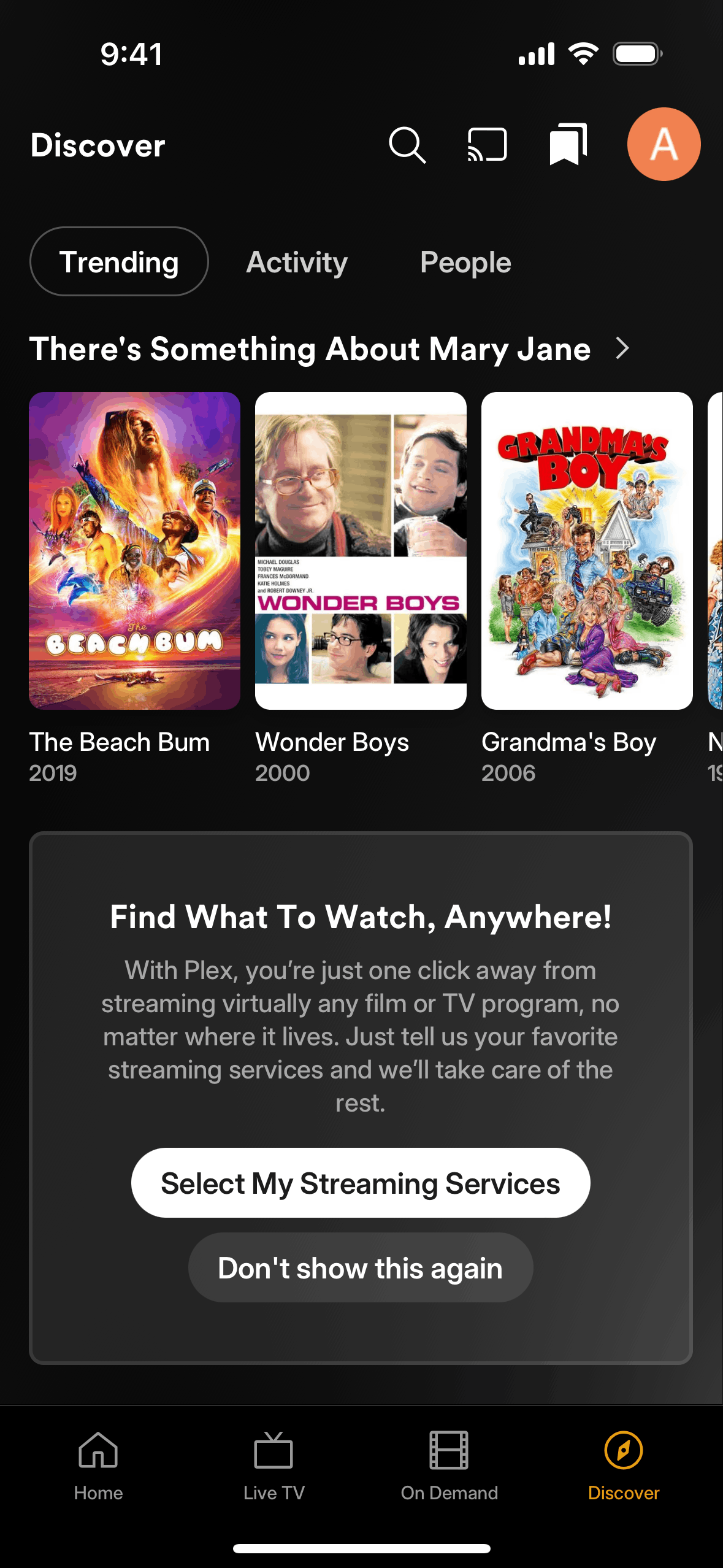 Plex iOS Entertainment interface screenshot 11