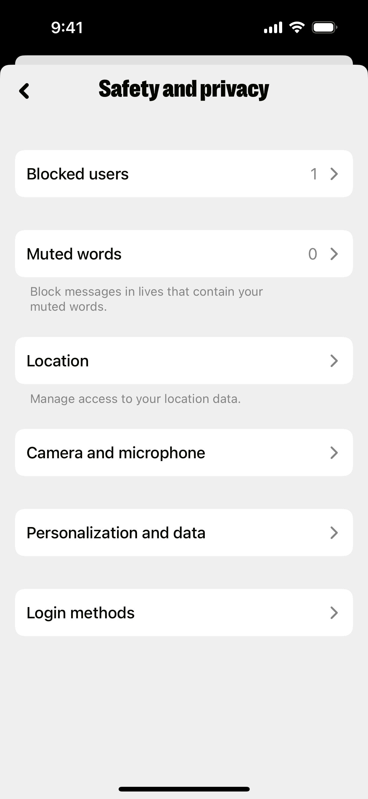 Yubo iOS Social Networking interface screenshot 24