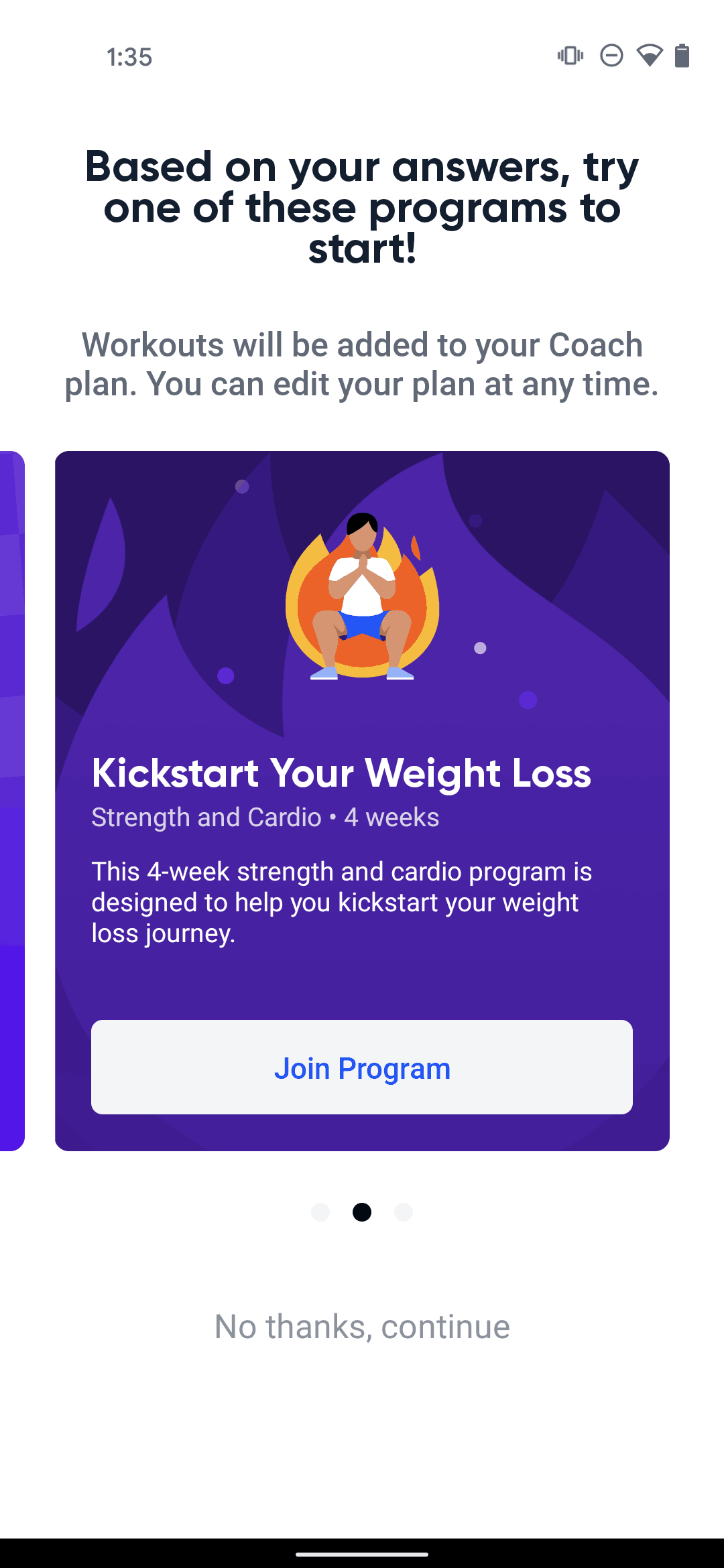 Aaptiv Android Health & Fitness interface screenshot 23