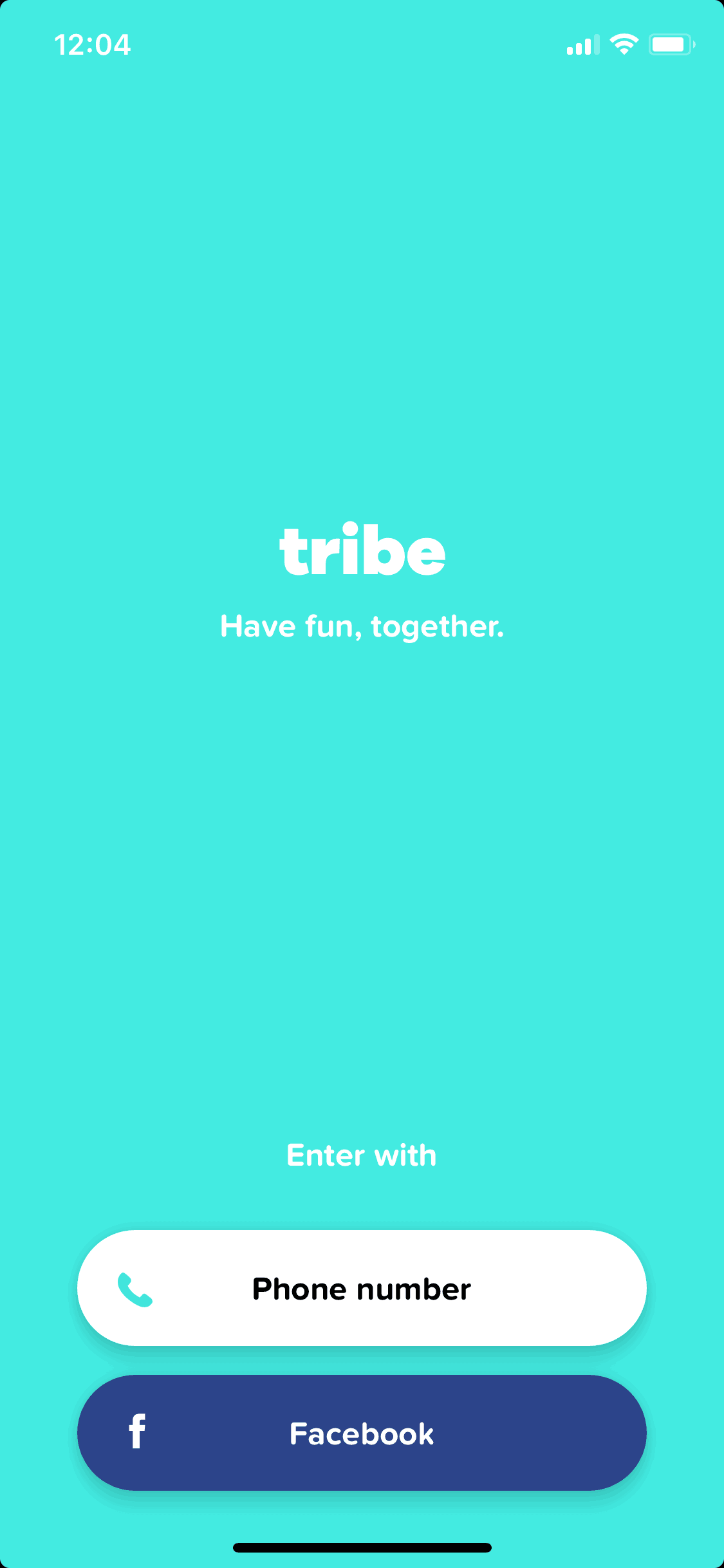 Tribe iOS Social Networking interface screenshot 2