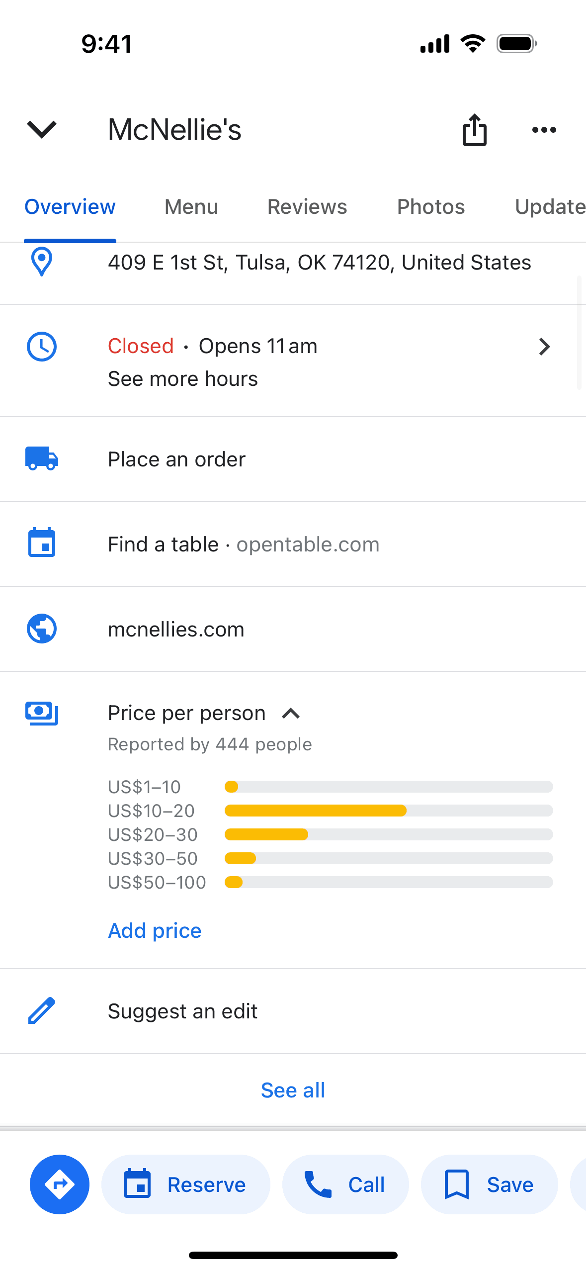 Google Maps iOS Maps & Navigation interface screenshot 4