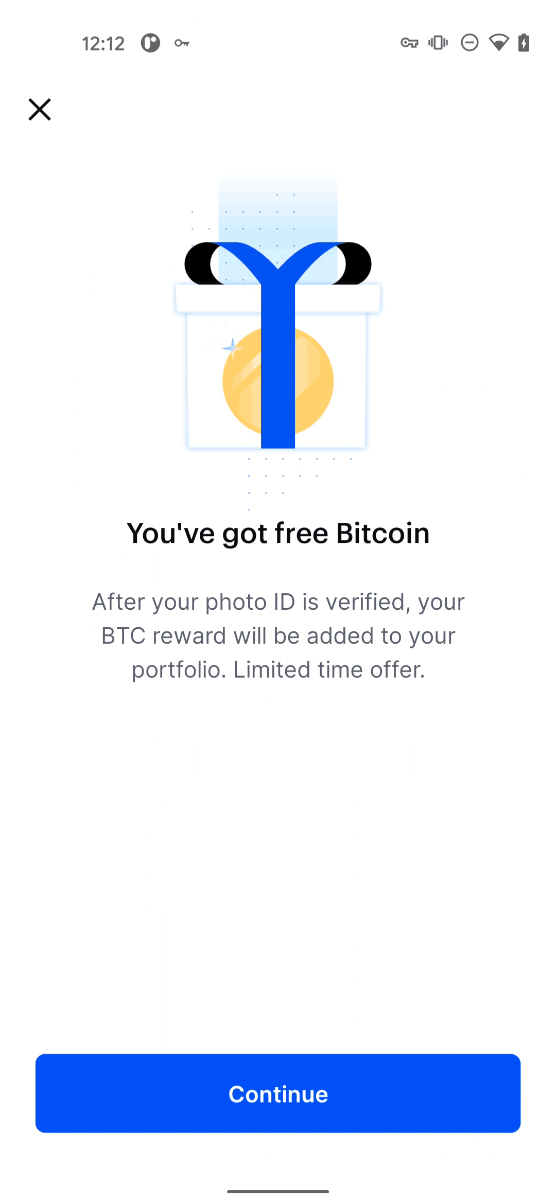 Coinbase Android Finance interface screenshot 22