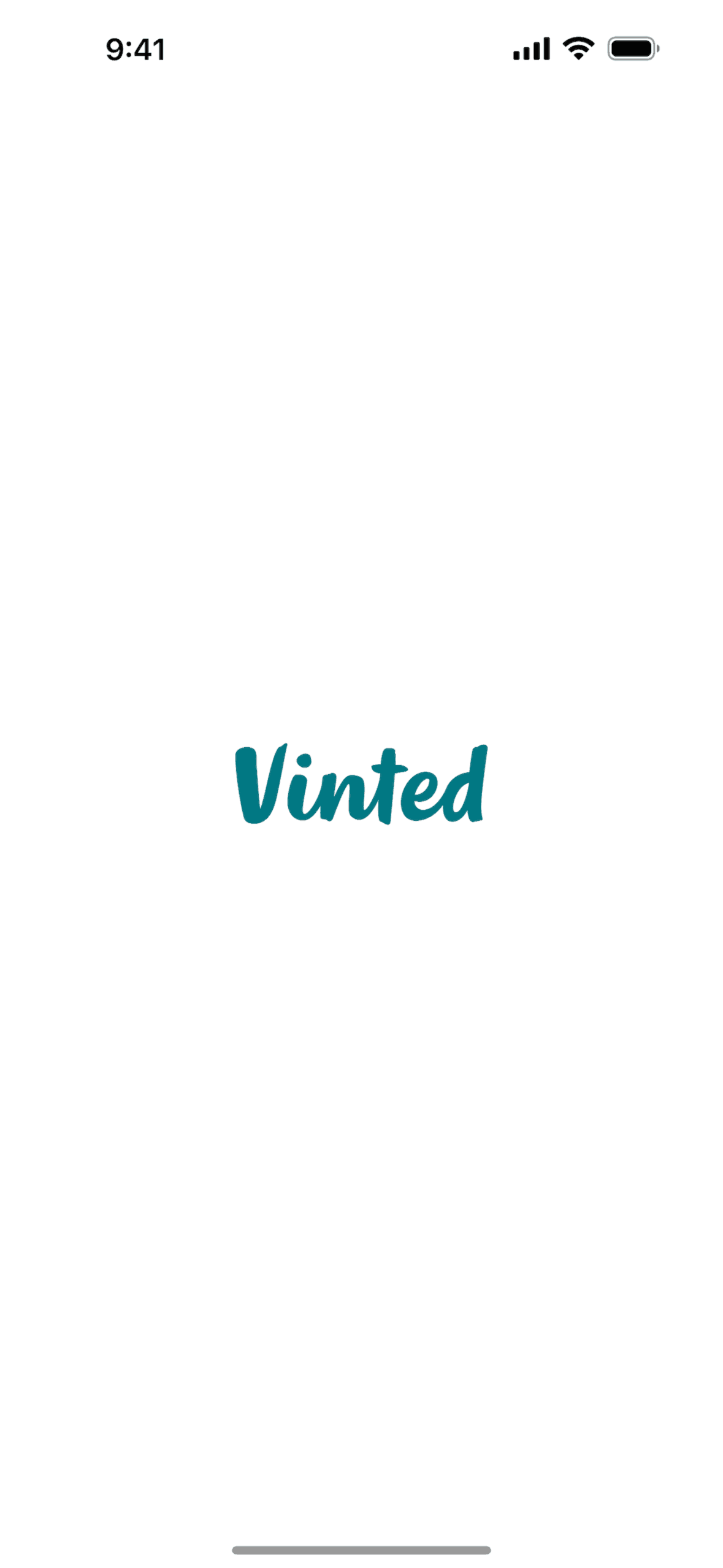 Vinted iOS Shopping interface screenshot 1