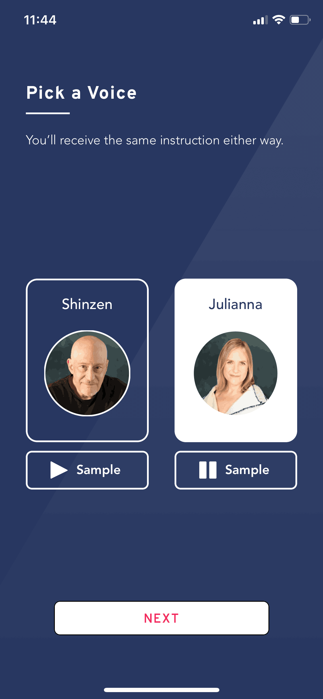 Brightmind iOS Health & Fitness interface screenshot 10