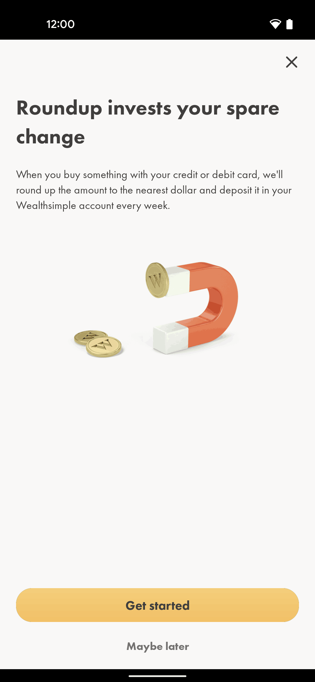 Wealthsimple Invest Android Finance interface screenshot 18