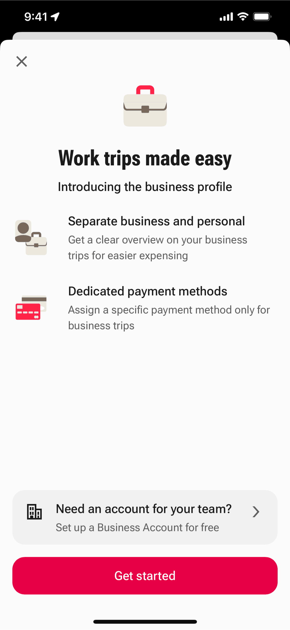 FREENOW iOS Travel & Transportation interface screenshot 17