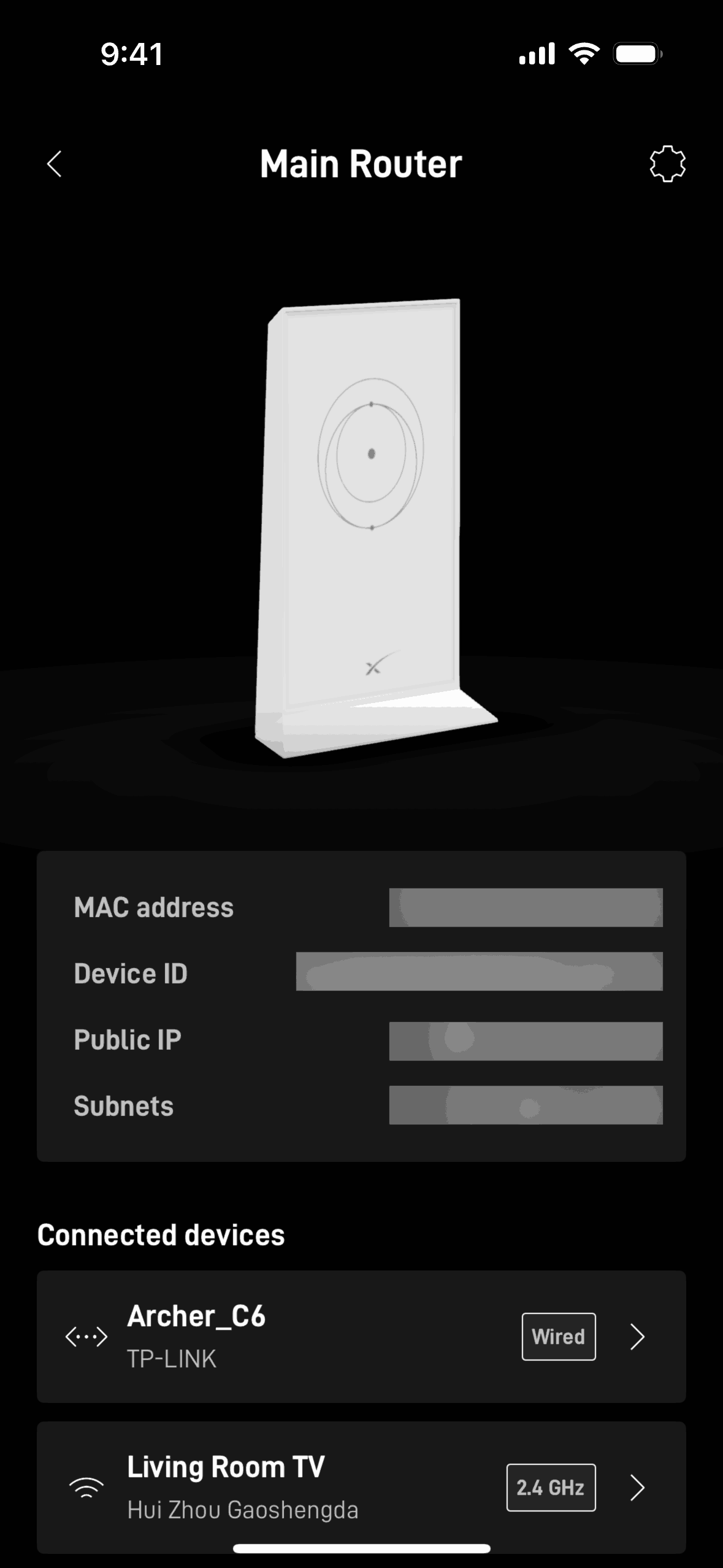 Starlink iOS Utilities interface screenshot 16