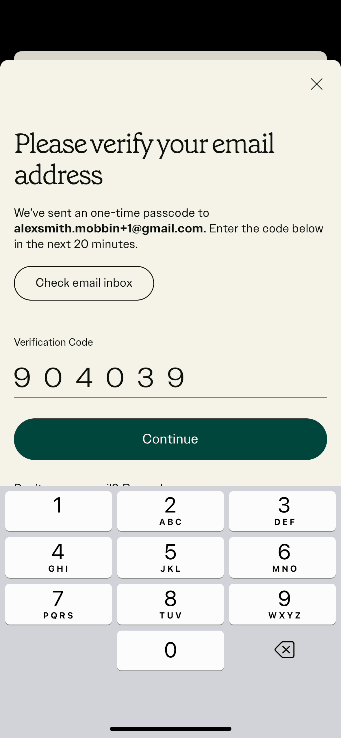 sweetgreen iOS Food & Drink interface screenshot 9