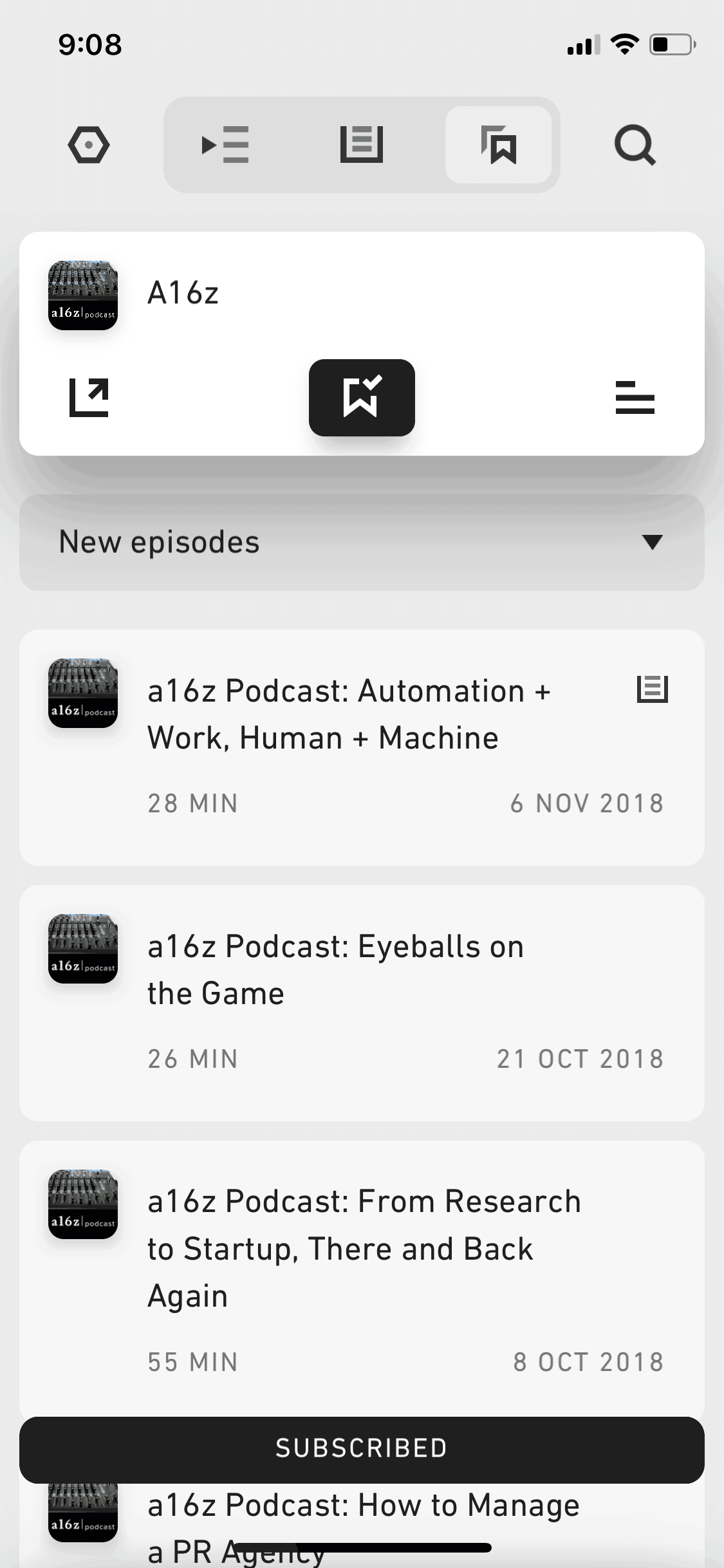 Agora iOS News interface screenshot 14
