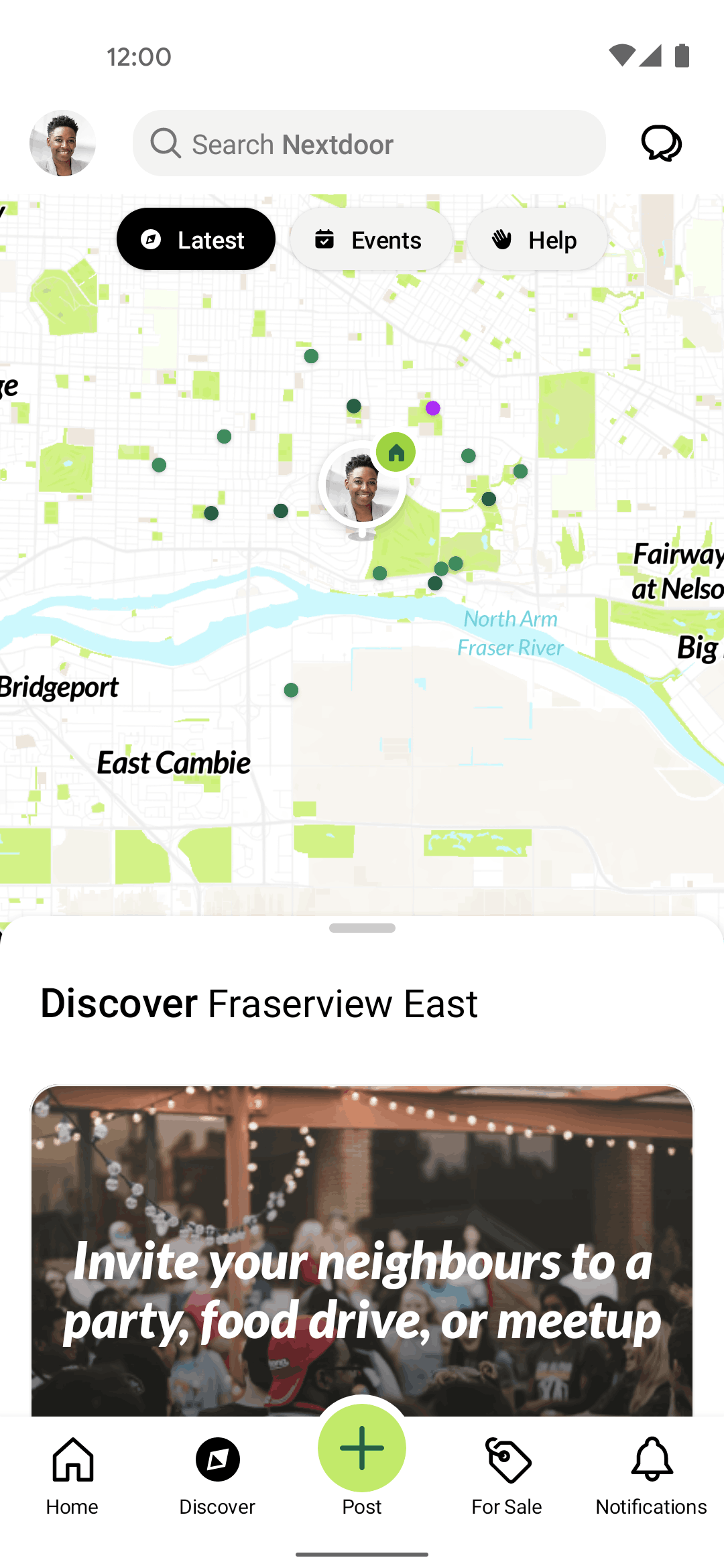 Nextdoor Android News interface screenshot 5