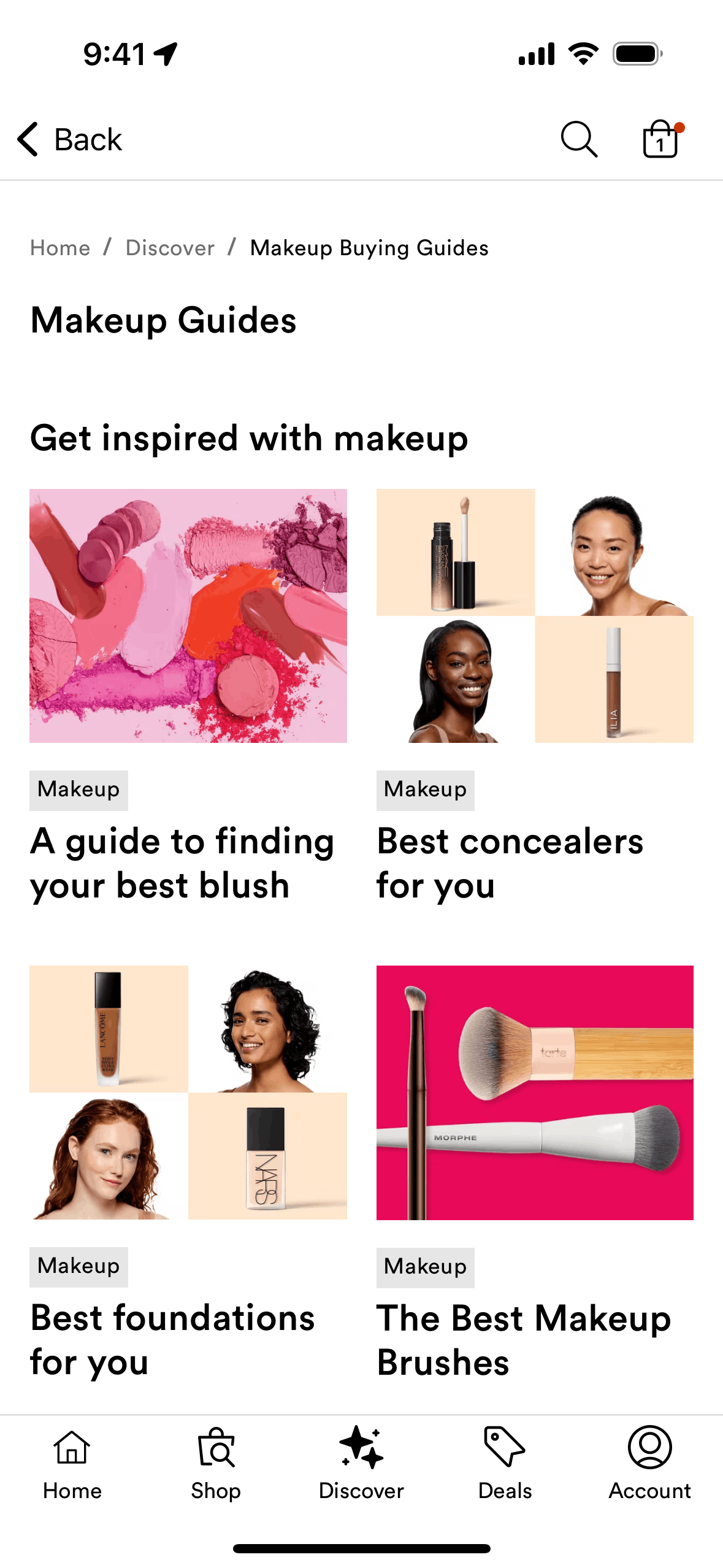 Ulta Beauty iOS Shopping interface screenshot 15