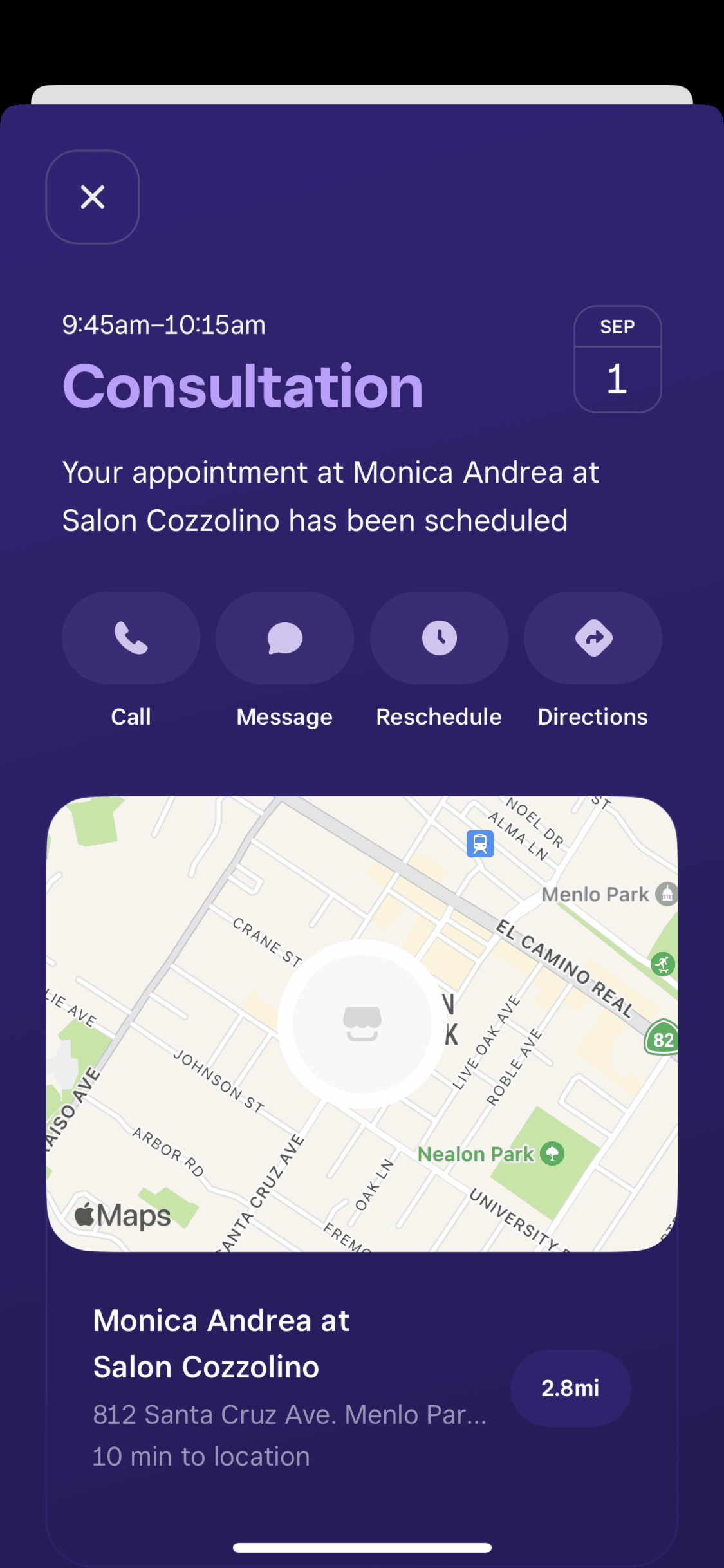 Square Go iOS Lifestyle interface screenshot 2