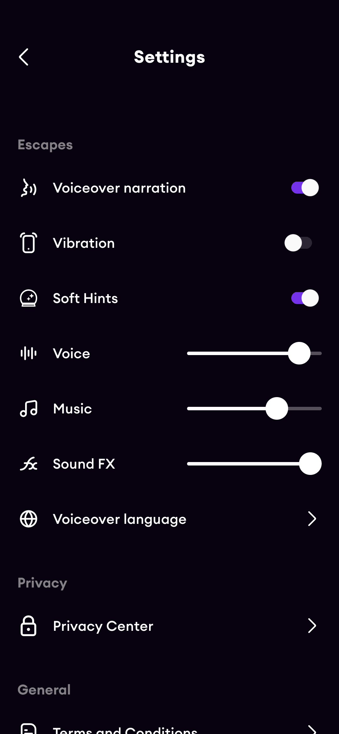 Loona Android Health & Fitness interface screenshot 22