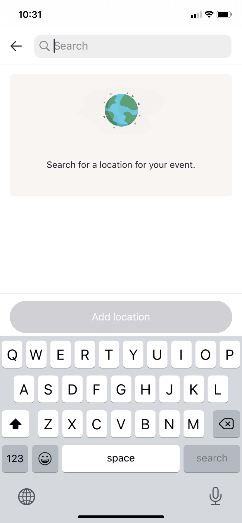 IRL iOS Social Networking interface screenshot 17