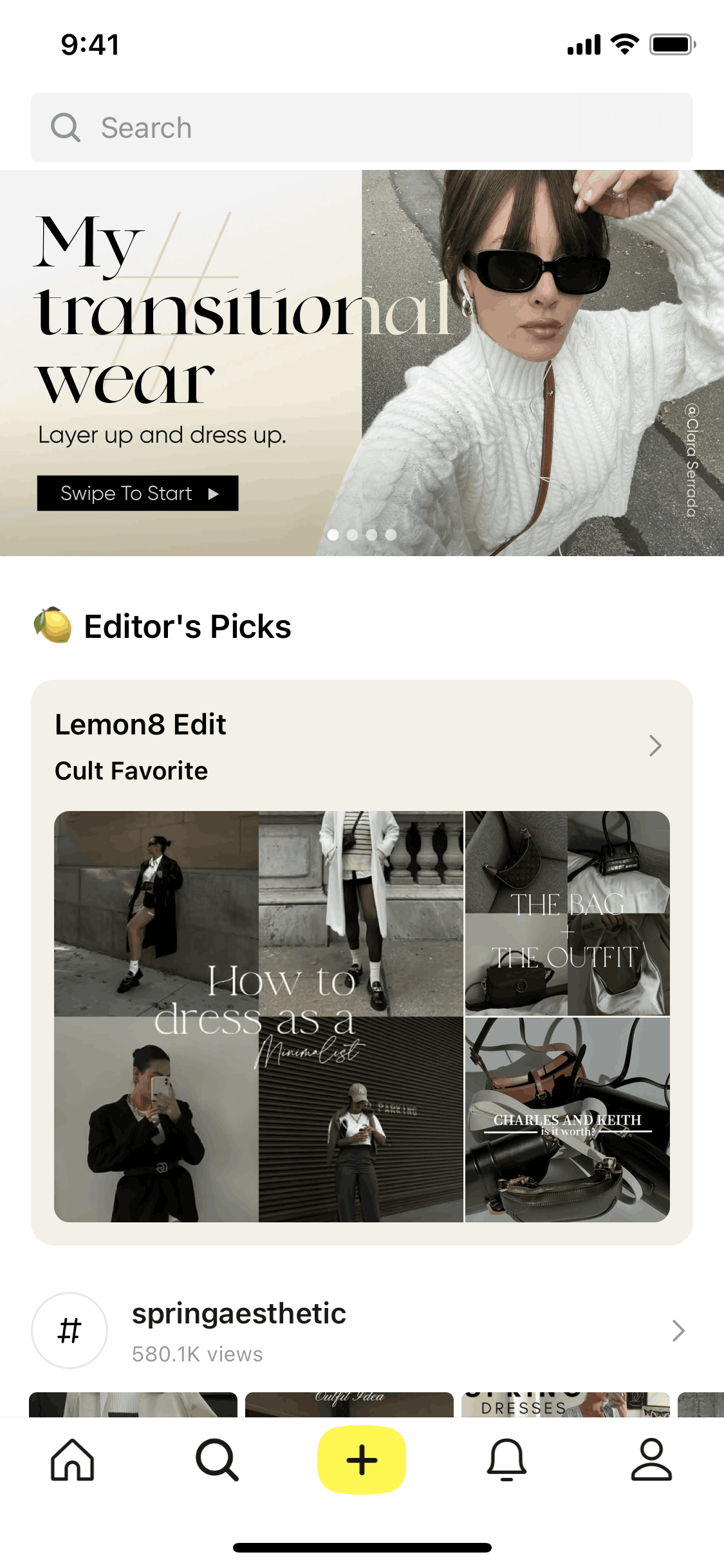 Lemon8 iOS Social Networking interface screenshot 2