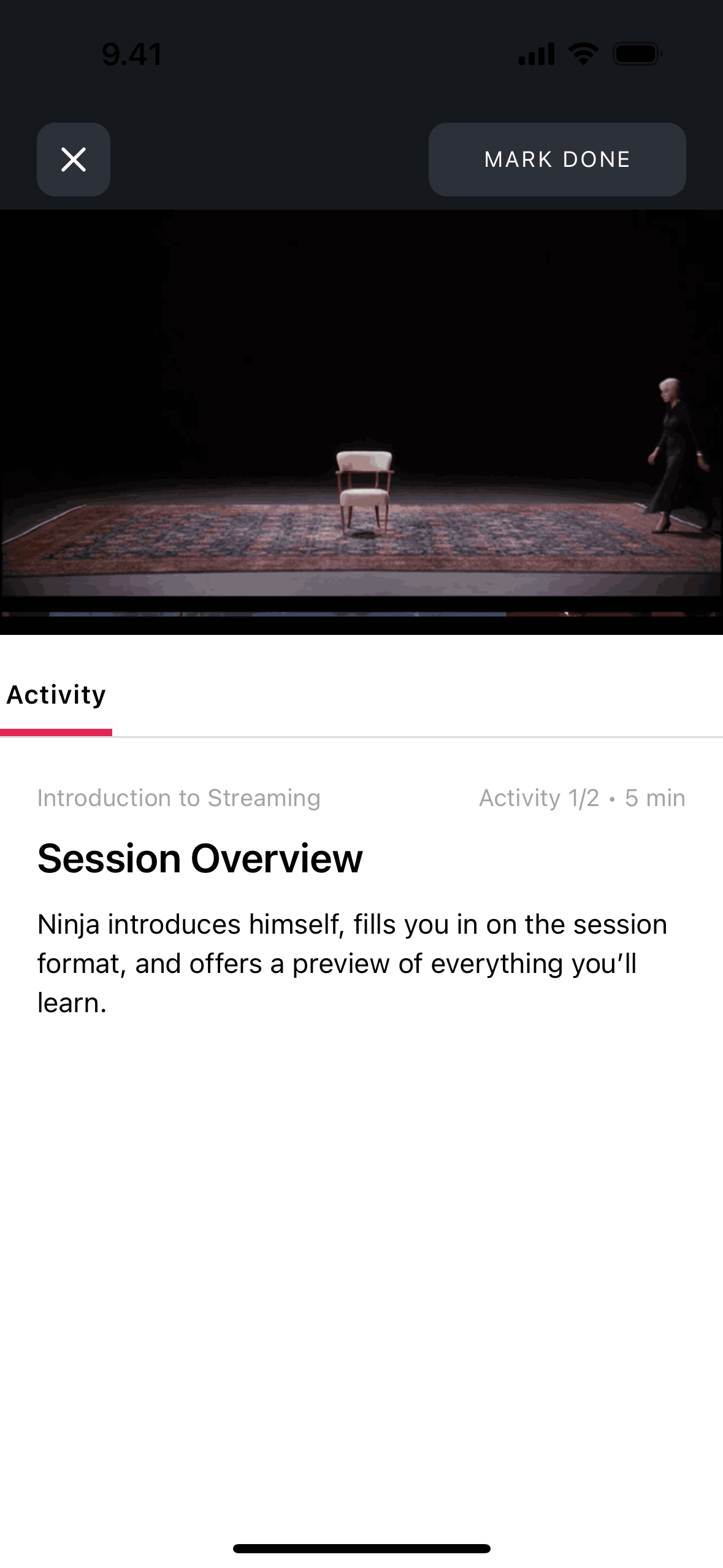 Education app screen 3