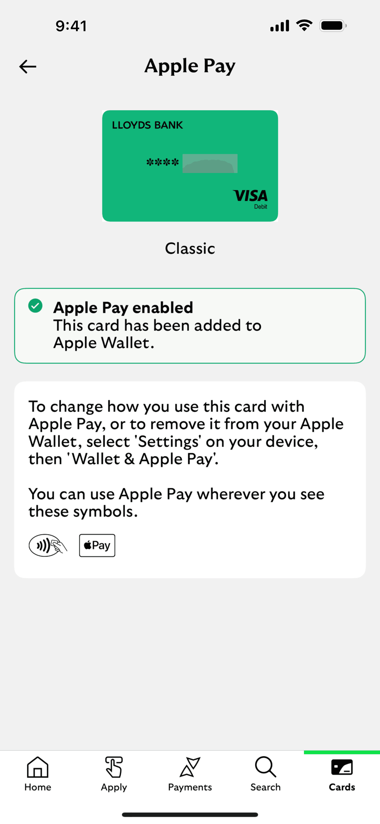 Lloyds Mobile Banking iOS Finance interface screenshot 14
