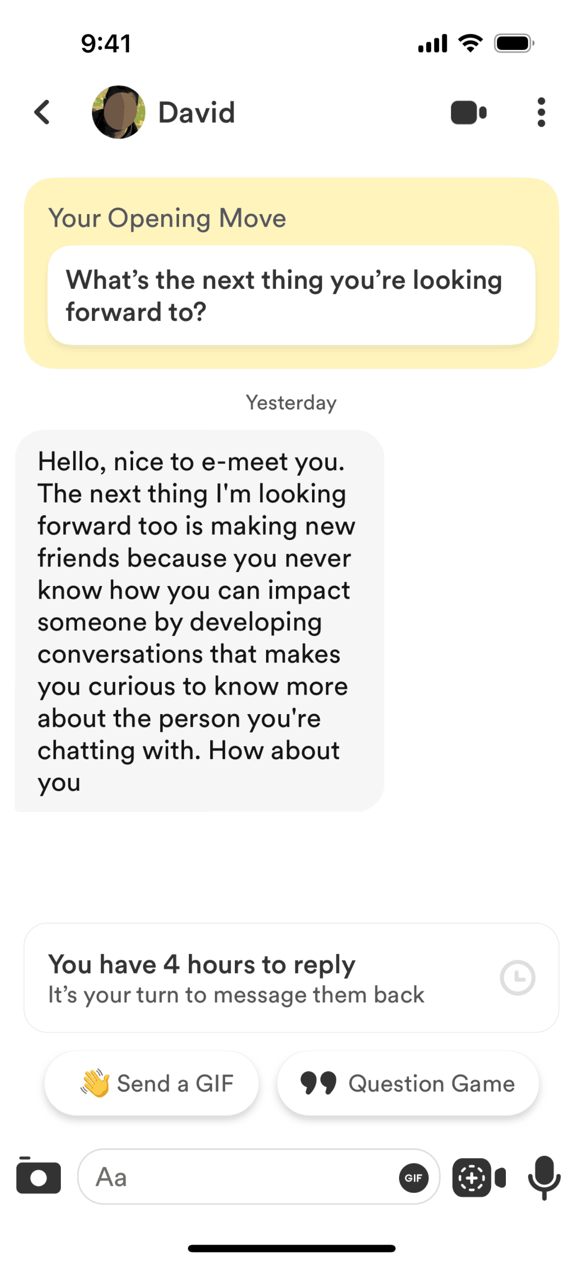 Bumble iOS Lifestyle interface screenshot 6
