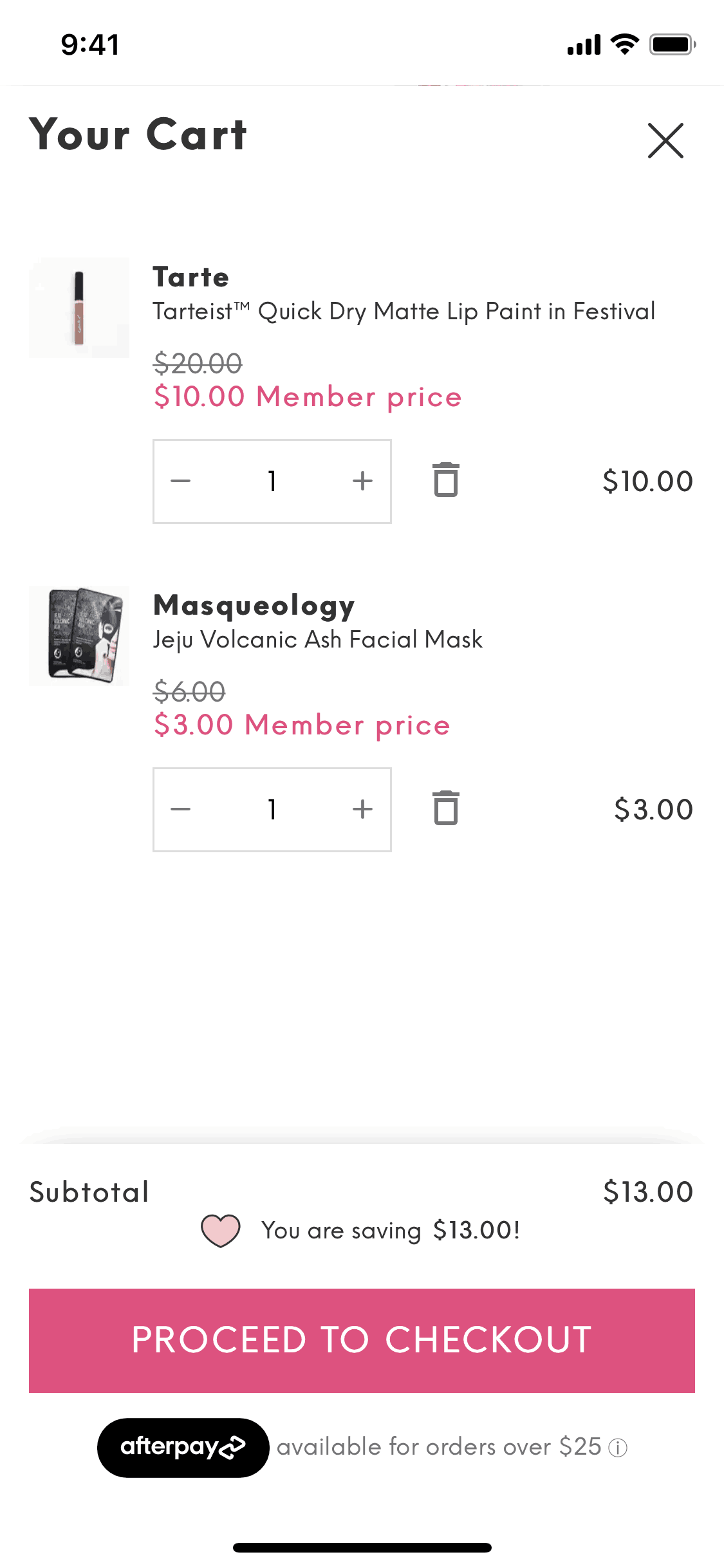 IPSY iOS Shopping interface screenshot 19