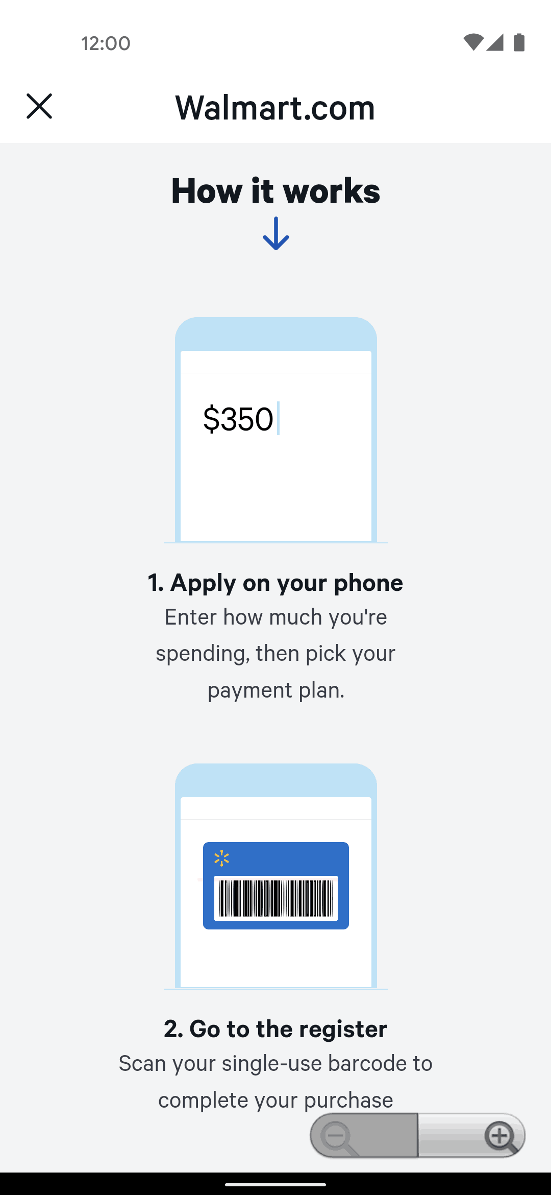 Affirm Android Finance interface screenshot 20